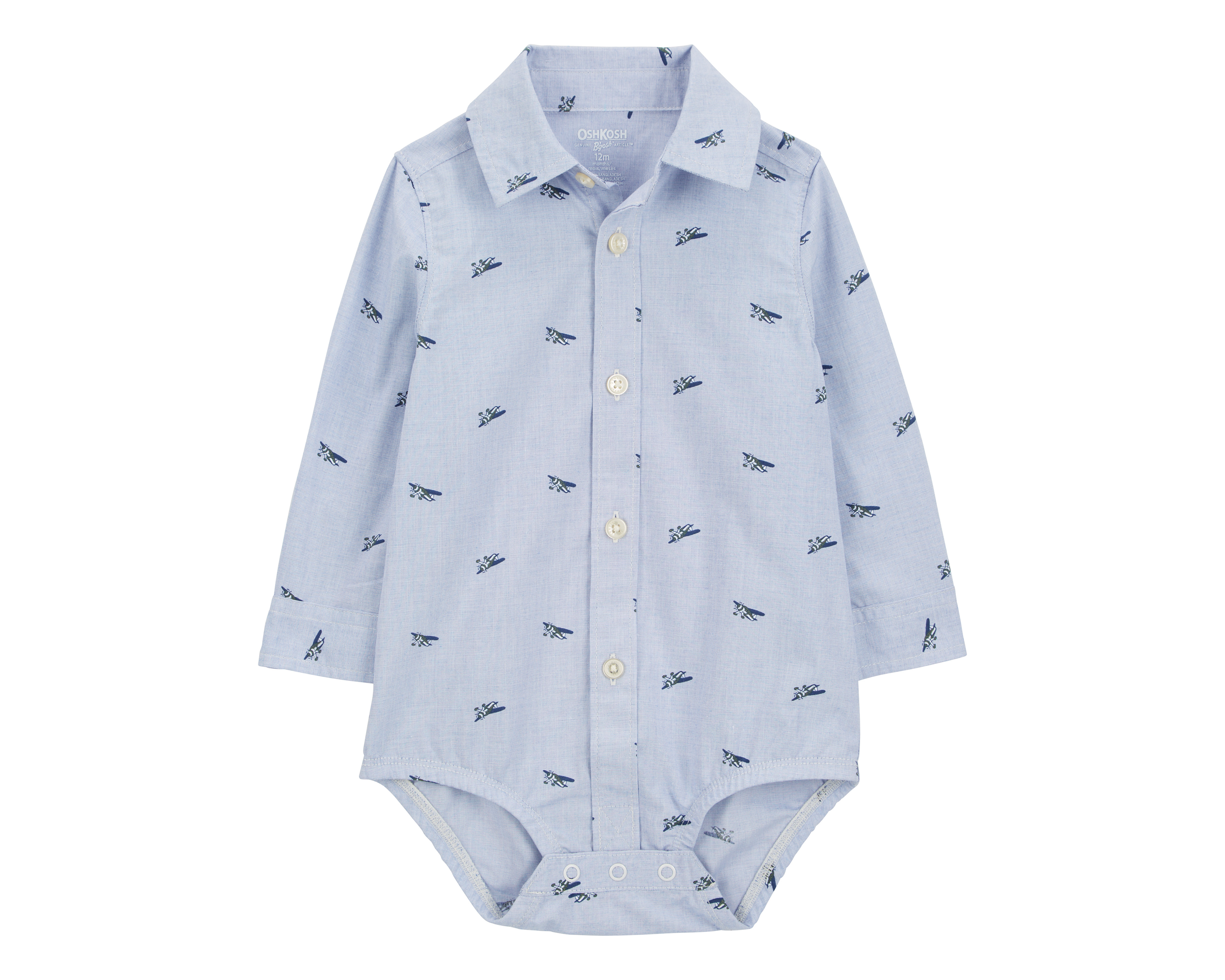 Foto 1 | Foto 1 | Pañalero para Bebé Niño Oshkosh de Algodón con Estampado