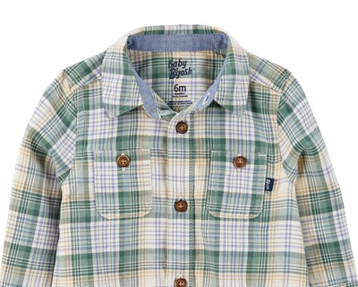 Foto 2 | Foto 2 | Pañalero para Bebé Niño Oshkosh de Algodón con Estampado