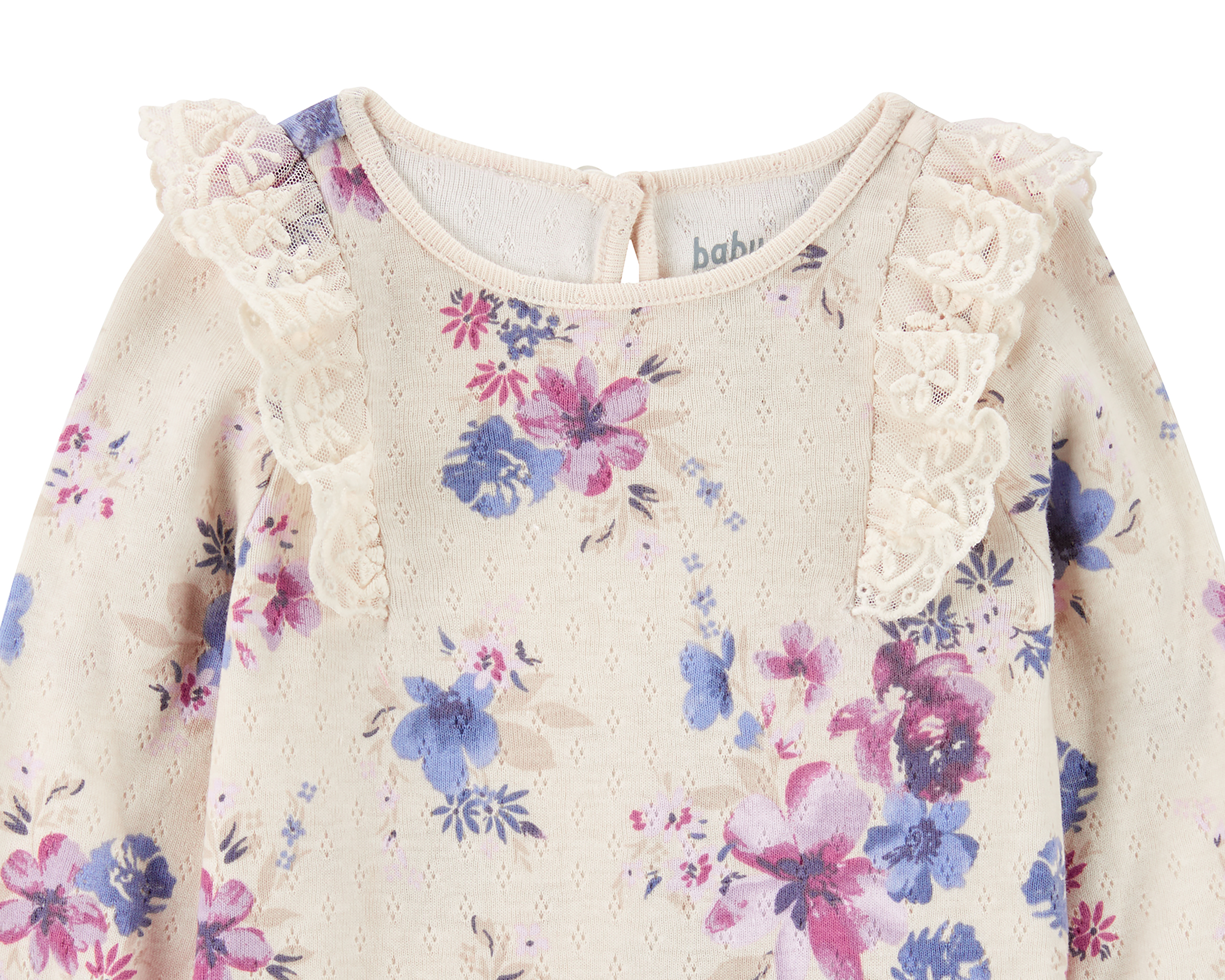 Foto 2 | Foto 2 | Pañalero para Bebé Niña Oshkosh de Algodón con Estampado