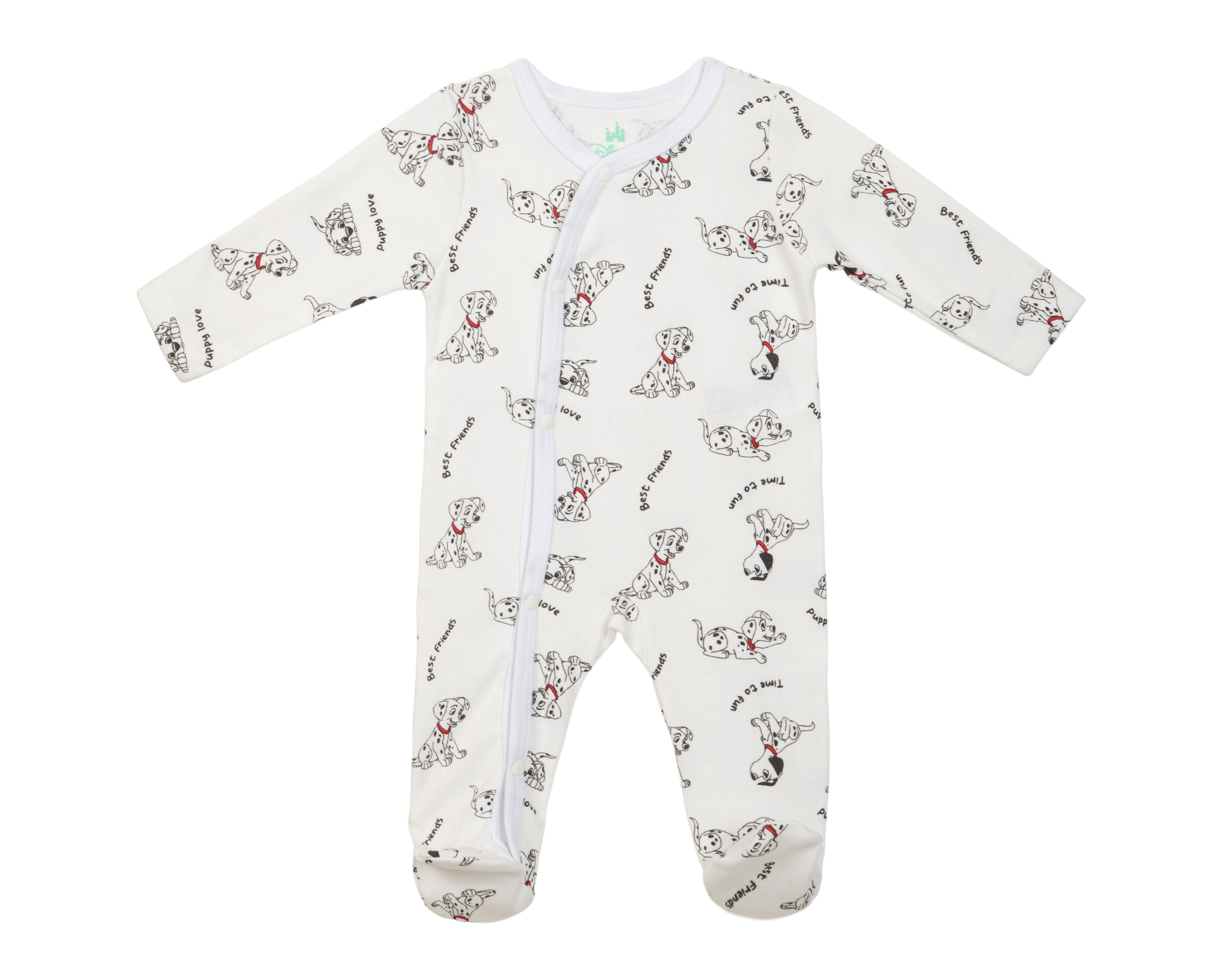 Foto 1 | Foto 1 | Mameluco para Bebé Niño Disney 101 Dálmatas Estampado