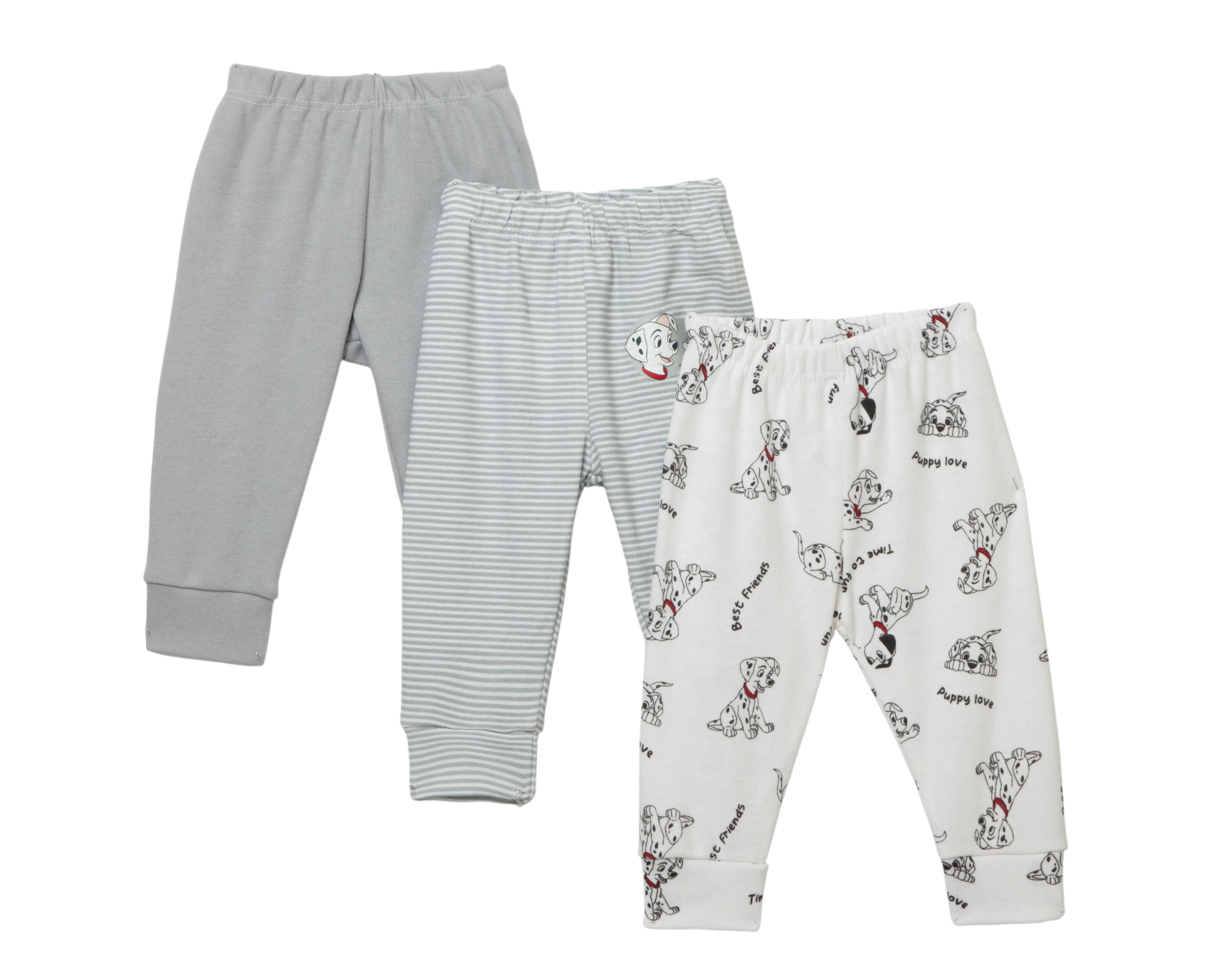 Pantalón para Bebé Niño Disney 101 Dálmatas 3 Piezas