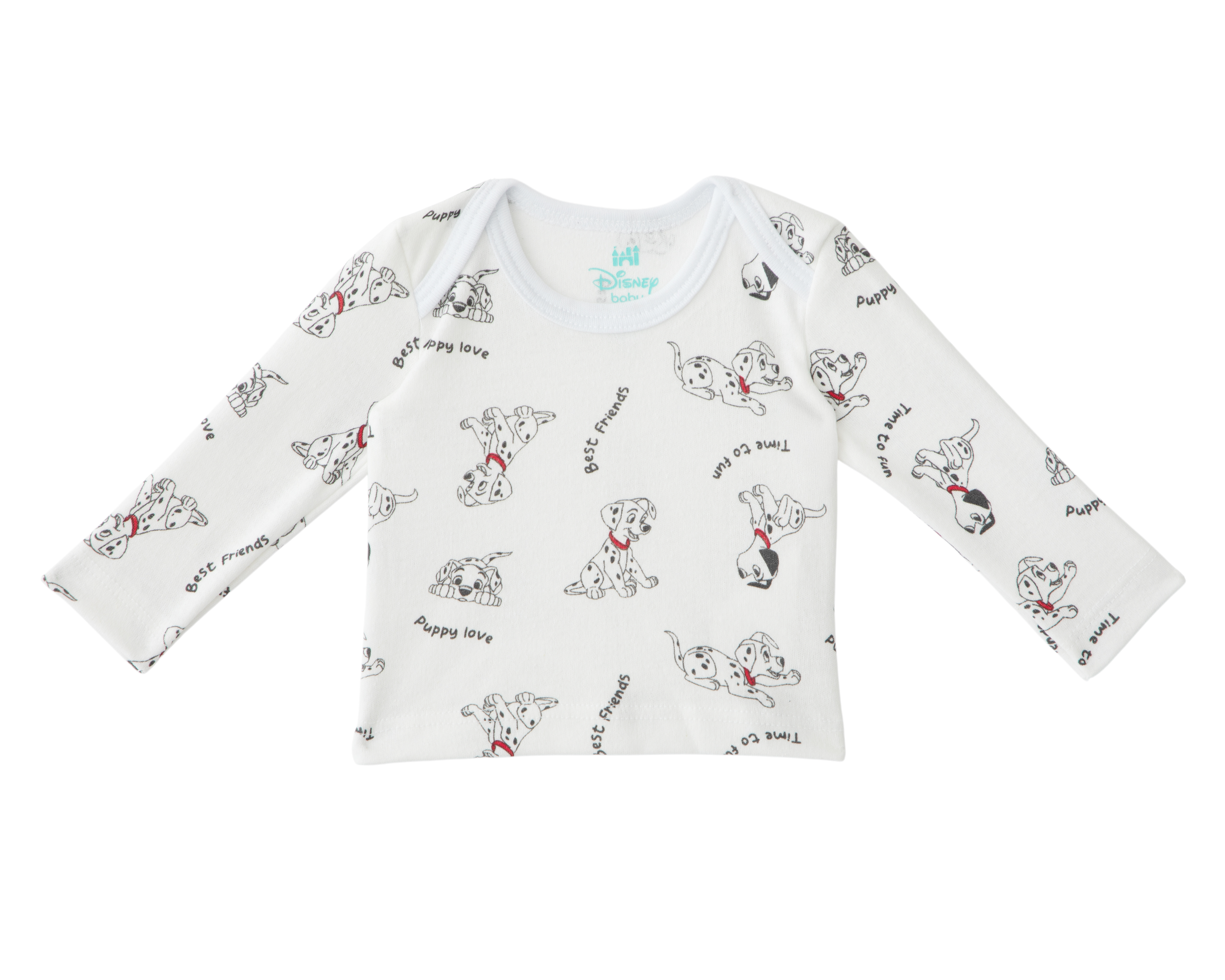 Foto 3 | Foto 3 | Playera para Bebé Niño Disney 101 Dálmatas 3 Piezas