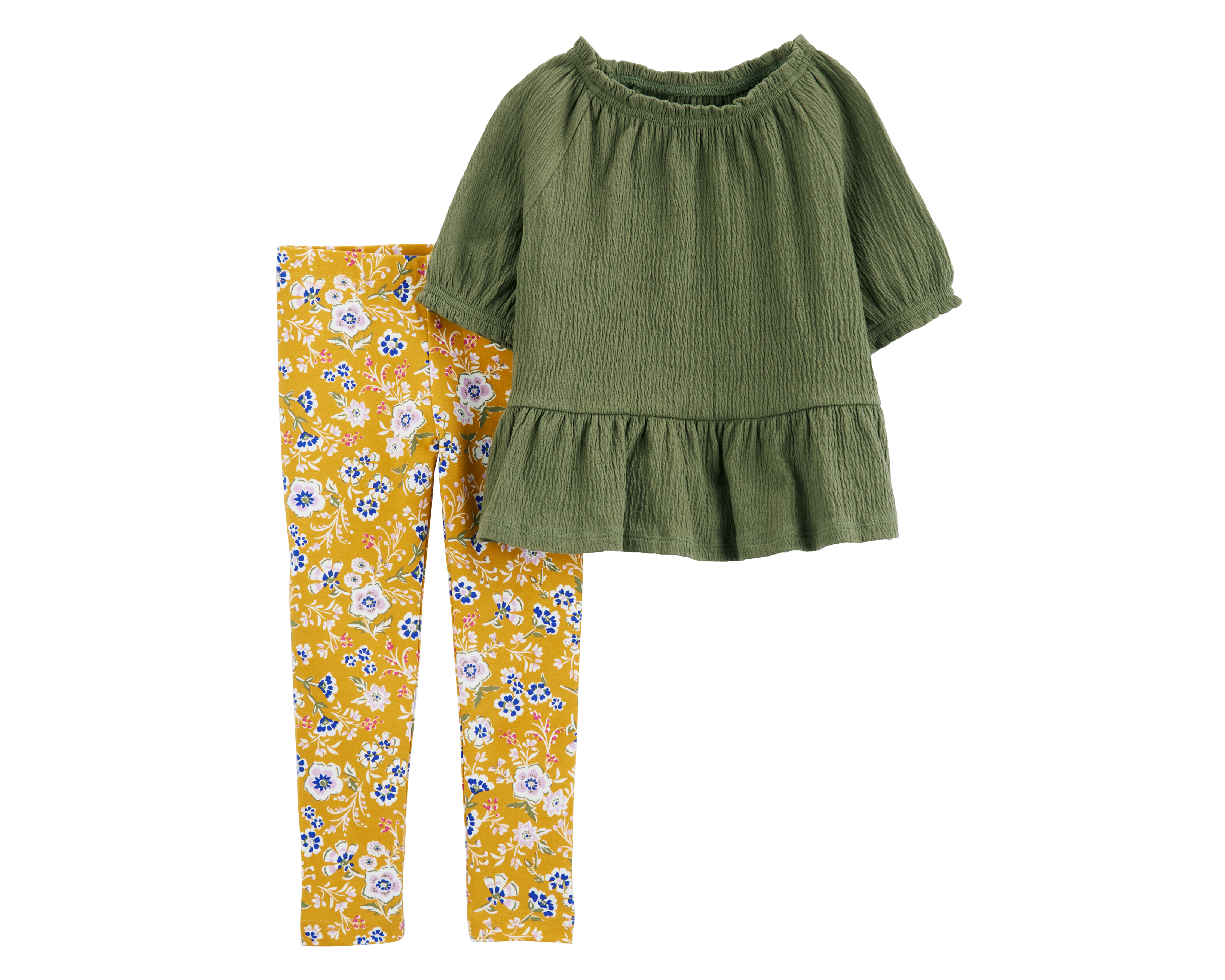 Foto 1 | Foto 1 | Legging y Blusa Manga Corta para Niña Carter's