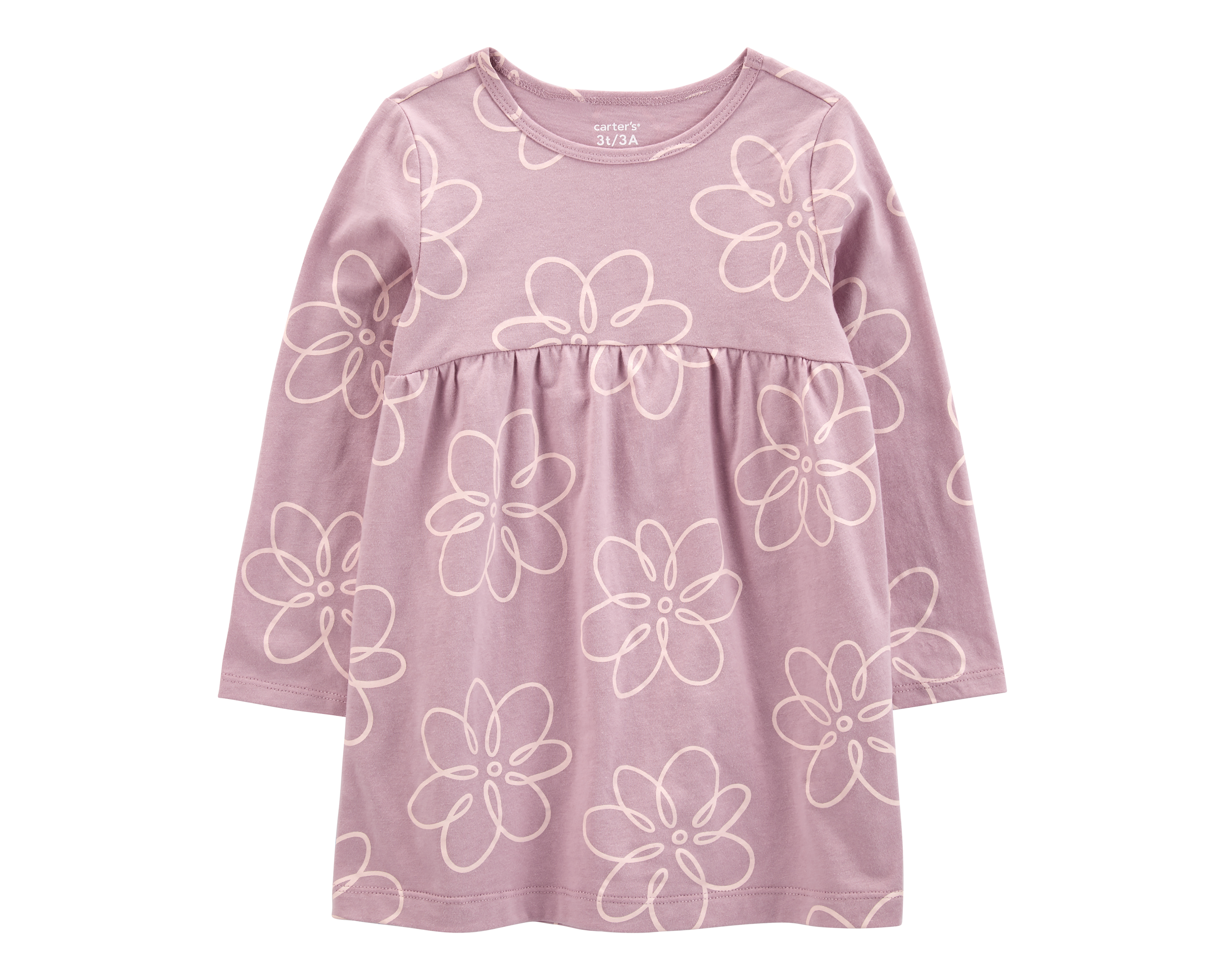 Vestido para Bebé Niña Carter's de Algodón Rosa