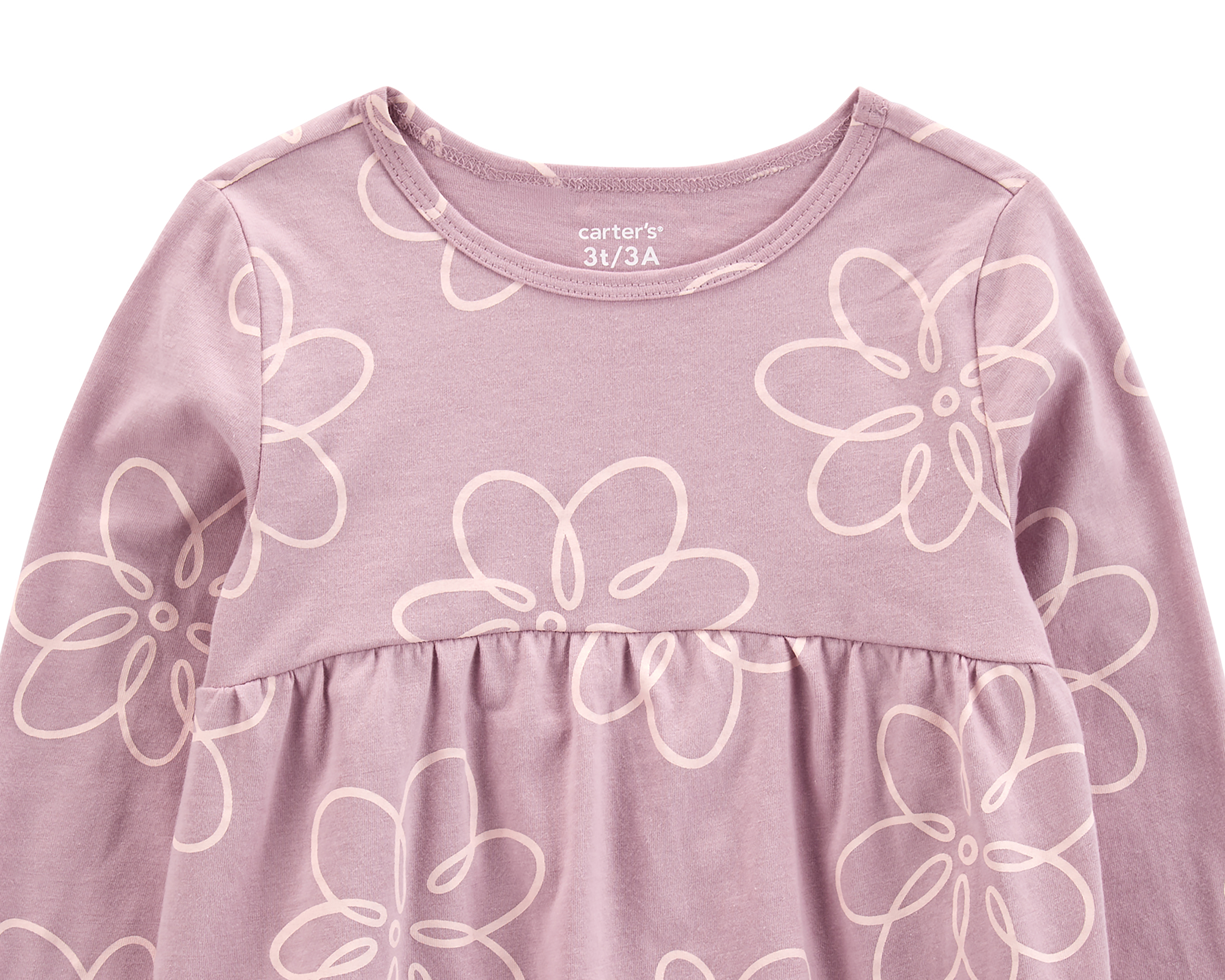 Foto 3 pulgar | Foto 2 | Vestido para Bebé Niña Carter's de Algodón Rosa