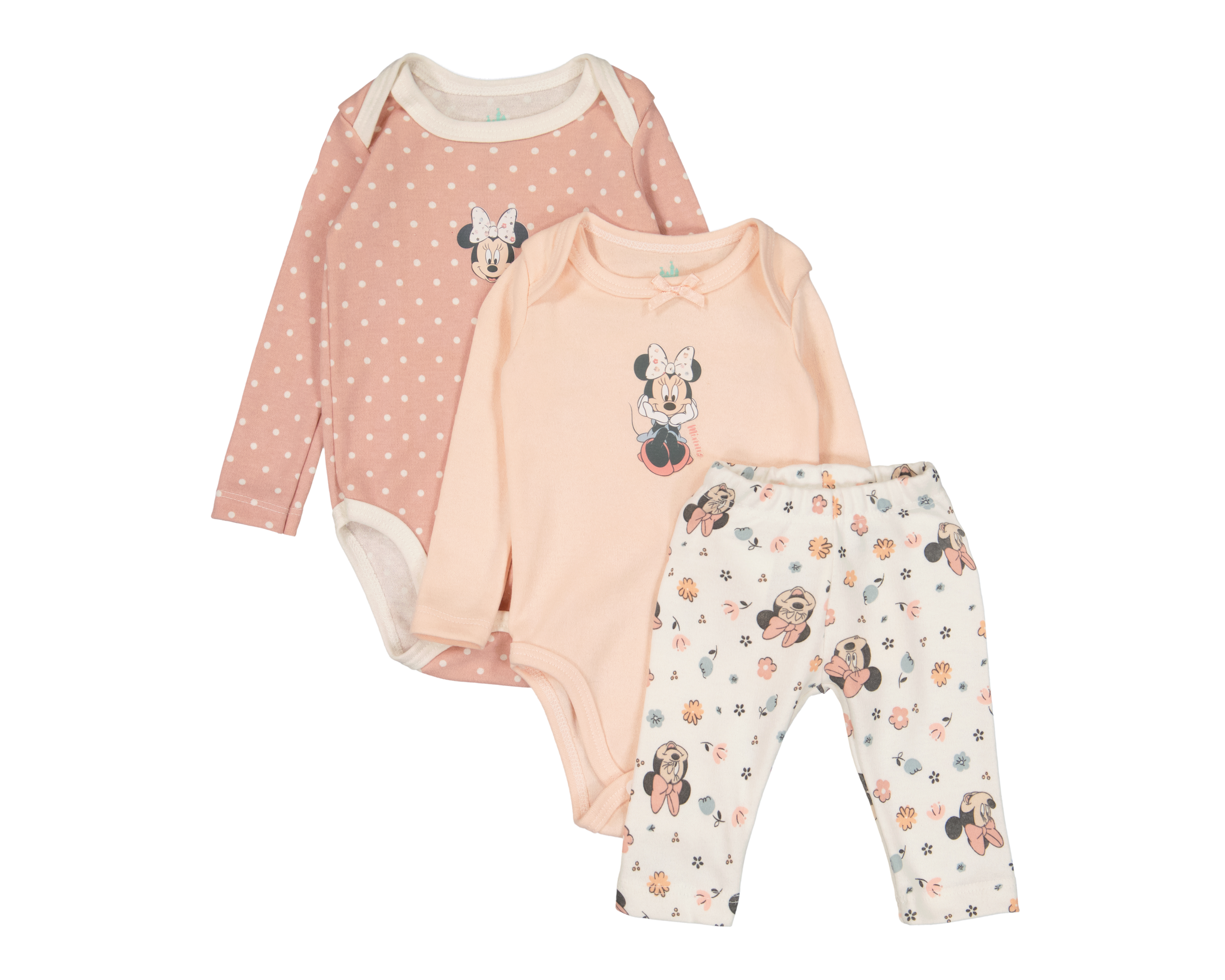 Conjunto para Bebé Niña Disney Minnie Mouse 3 Piezas
