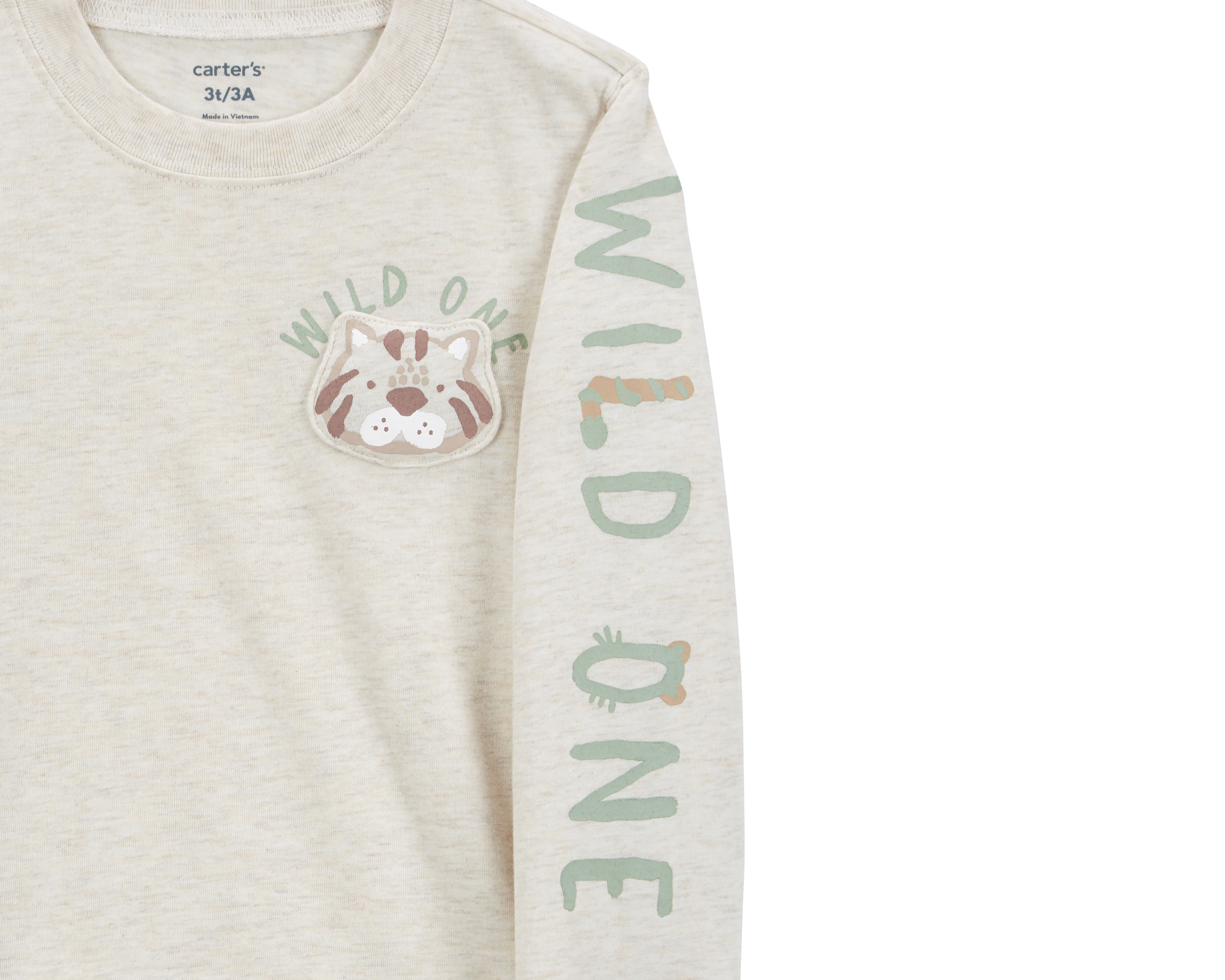 Foto 3 pulgar | Foto 2 | Playera para Bebé Niño Carter's Beige