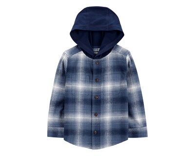 Foto 1 | Foto 1 | Camisa para Bebé Niño Carter's de Algodón con Capucha