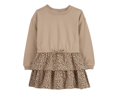 Foto 1 | Foto 1 | Vestido para Bebé Niña Carter's de Algodón con Olanes