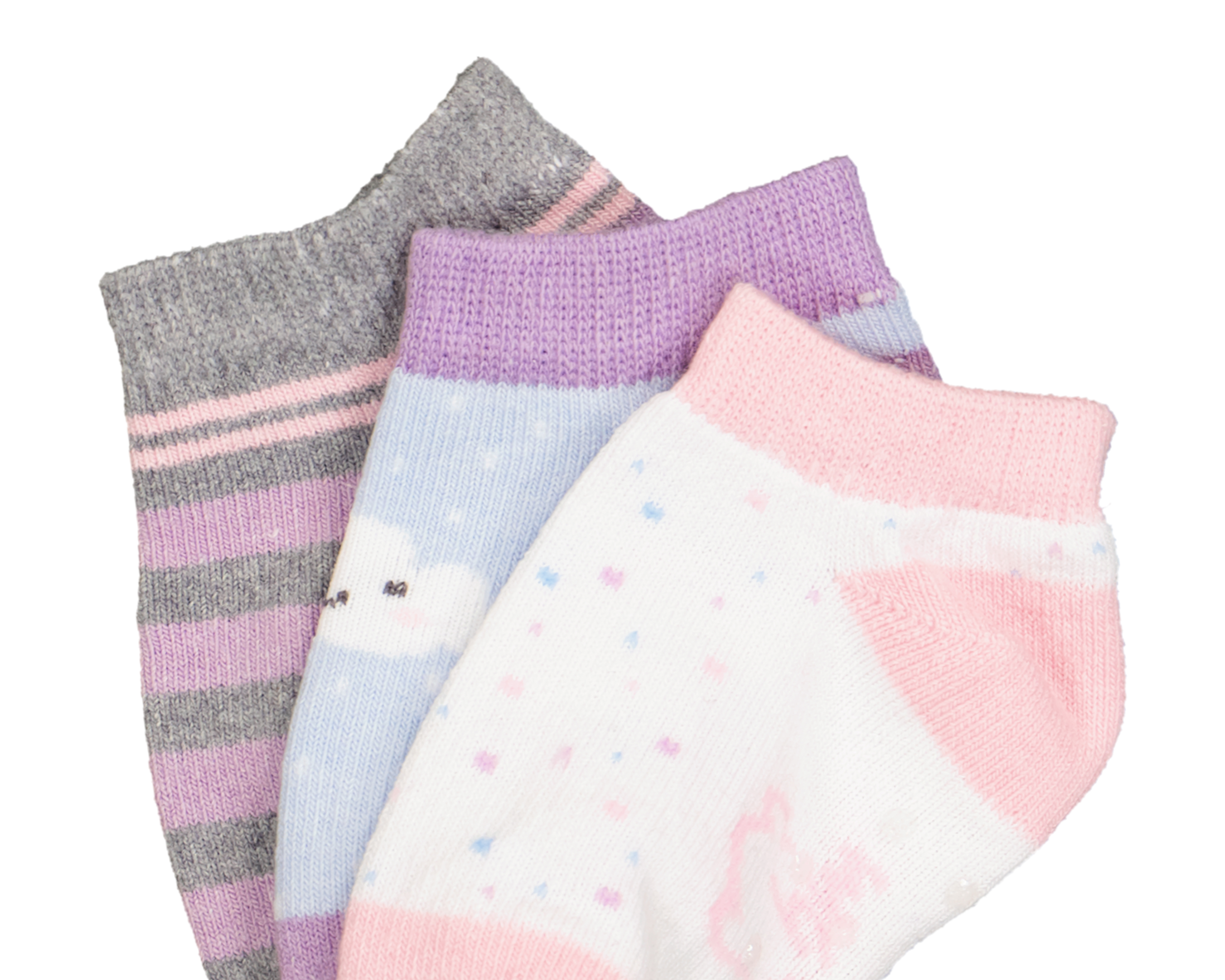 Foto 3 pulgar | Foto 2 | Calcetines para Bebé Niña Baby Mink 3 Pares