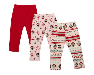 Foto 1 | Foto 1 | Pantalón para Bebé Niña Disney Minnie Mouse 3 Piezas
