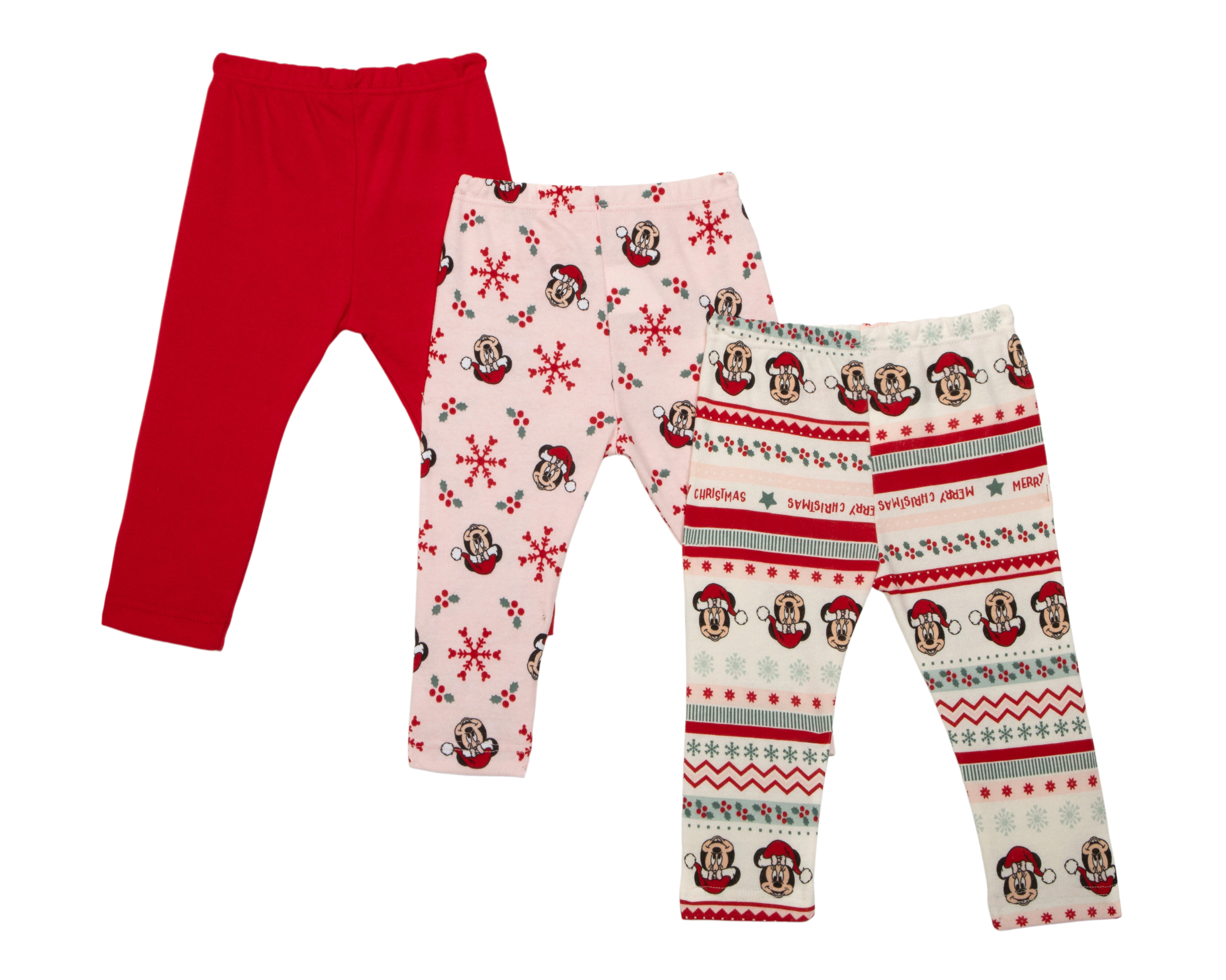 Foto 2 | Foto 2 | Pantalón para Bebé Niña Disney Minnie Mouse 3 Piezas