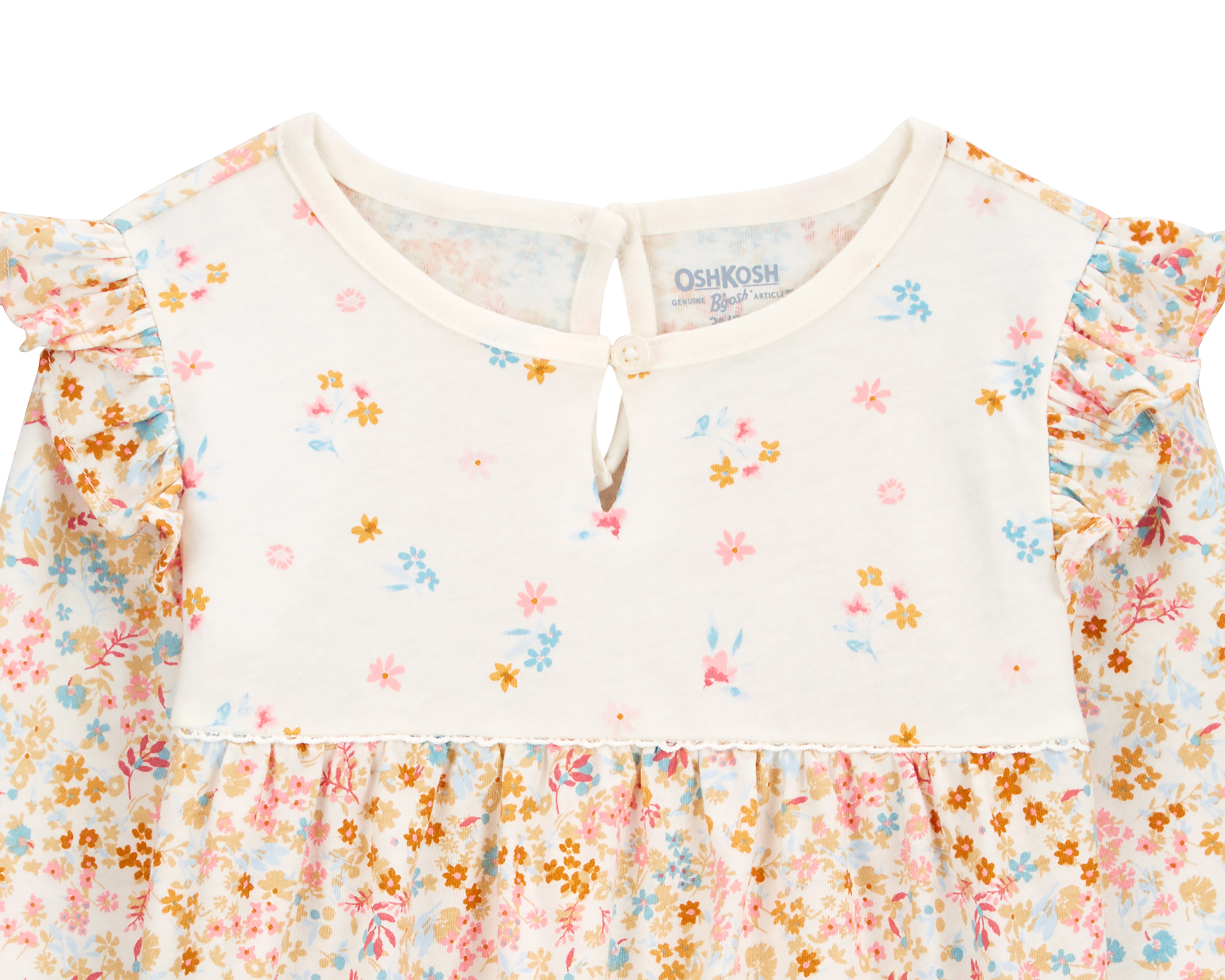 Foto 3 pulgar | Foto 2 | Blusa para Bebé Niña Oshkosh de Flores