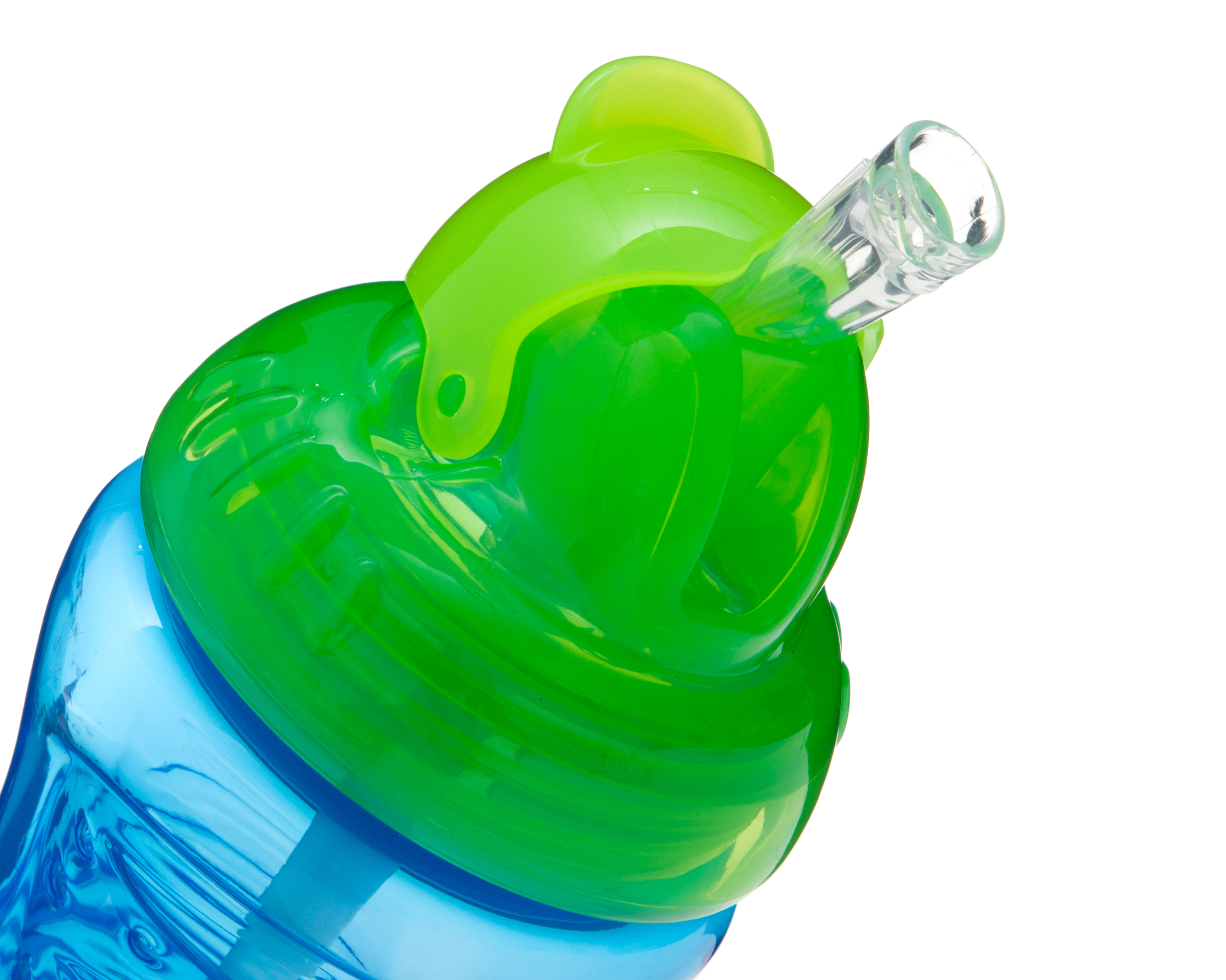 Foto 4 pulgar | Foto 3 | Vaso Entrenador Nuby Antiderrames Flip-It 10 oz
