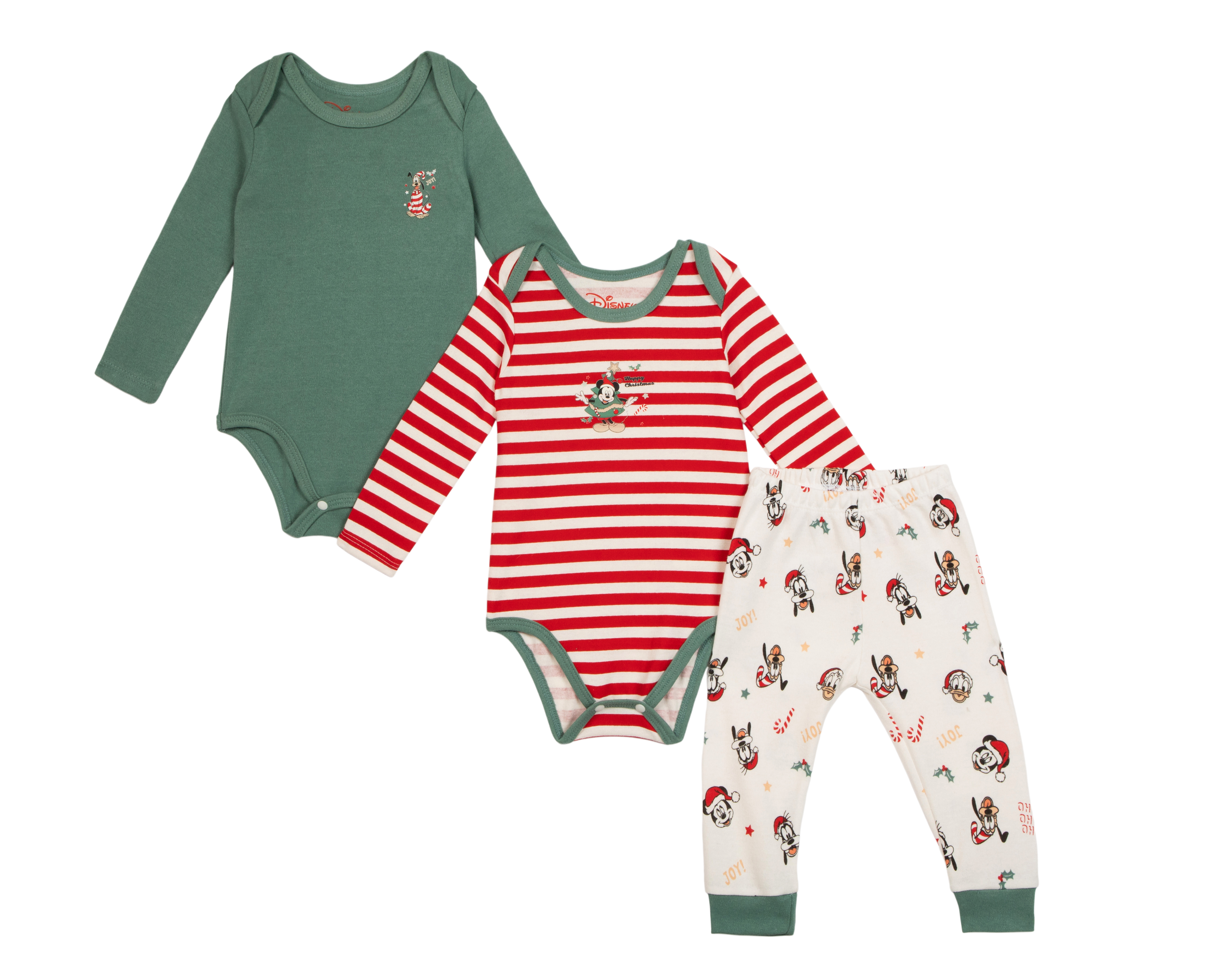 Conjunto para Bebé Niño Disney Mickey Mouse 3 Piezas