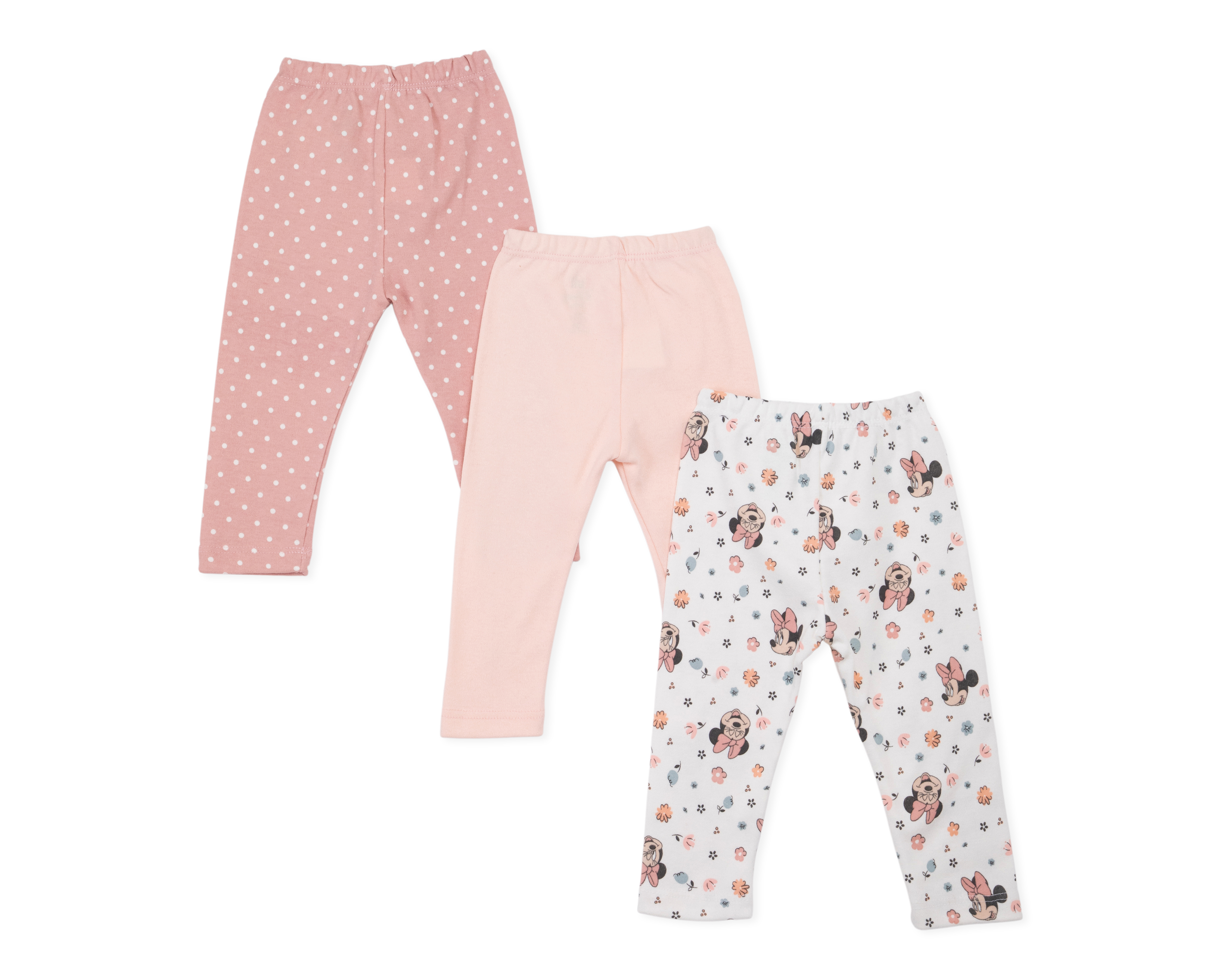 Foto 2 | Foto 2 | Pantalón para Bebé Niña Disney Mickey Mouse 3 Piezas
