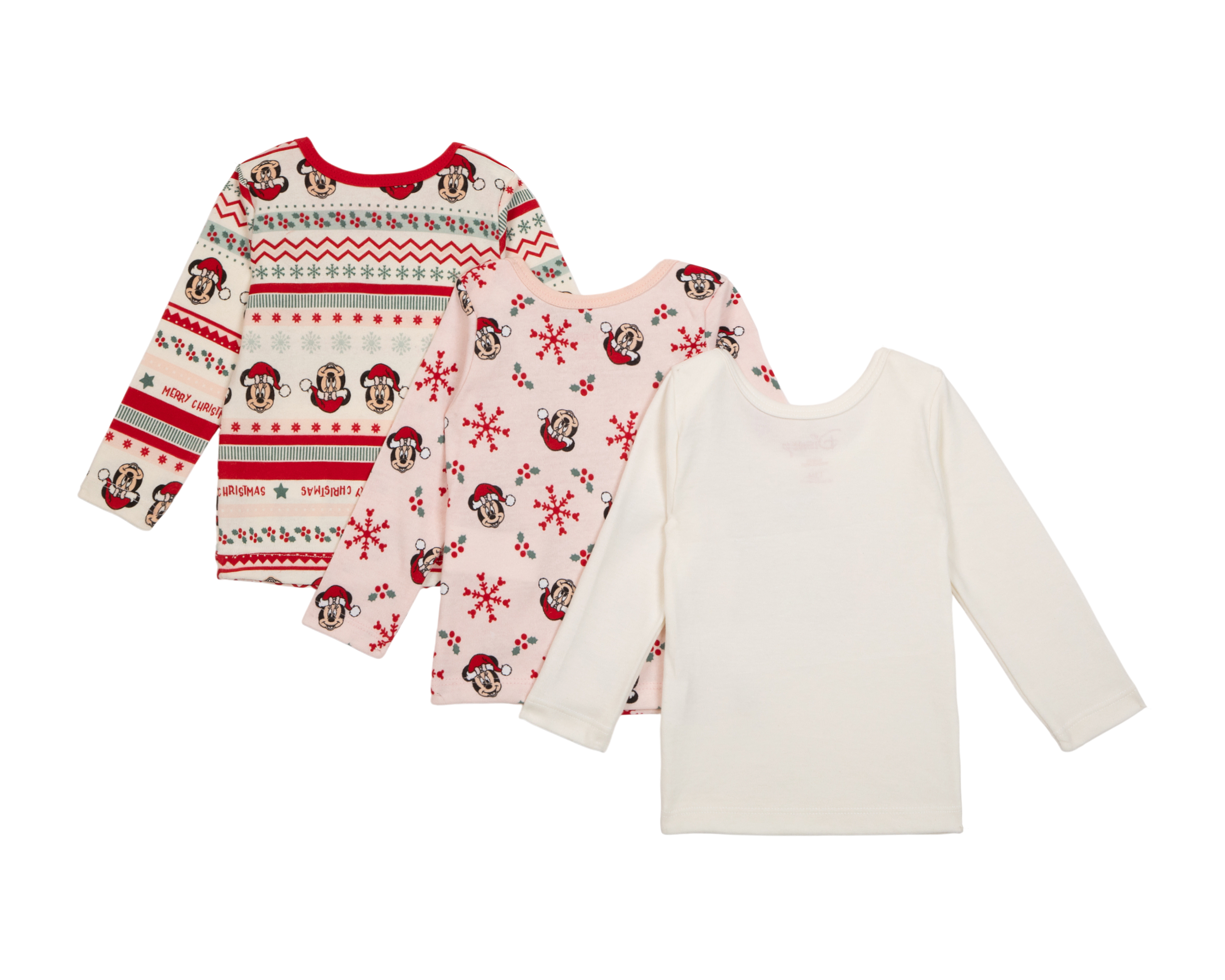 Foto 3 pulgar | Foto 2 | Playera para Bebé Niña Disney Estampada 3 Piezas