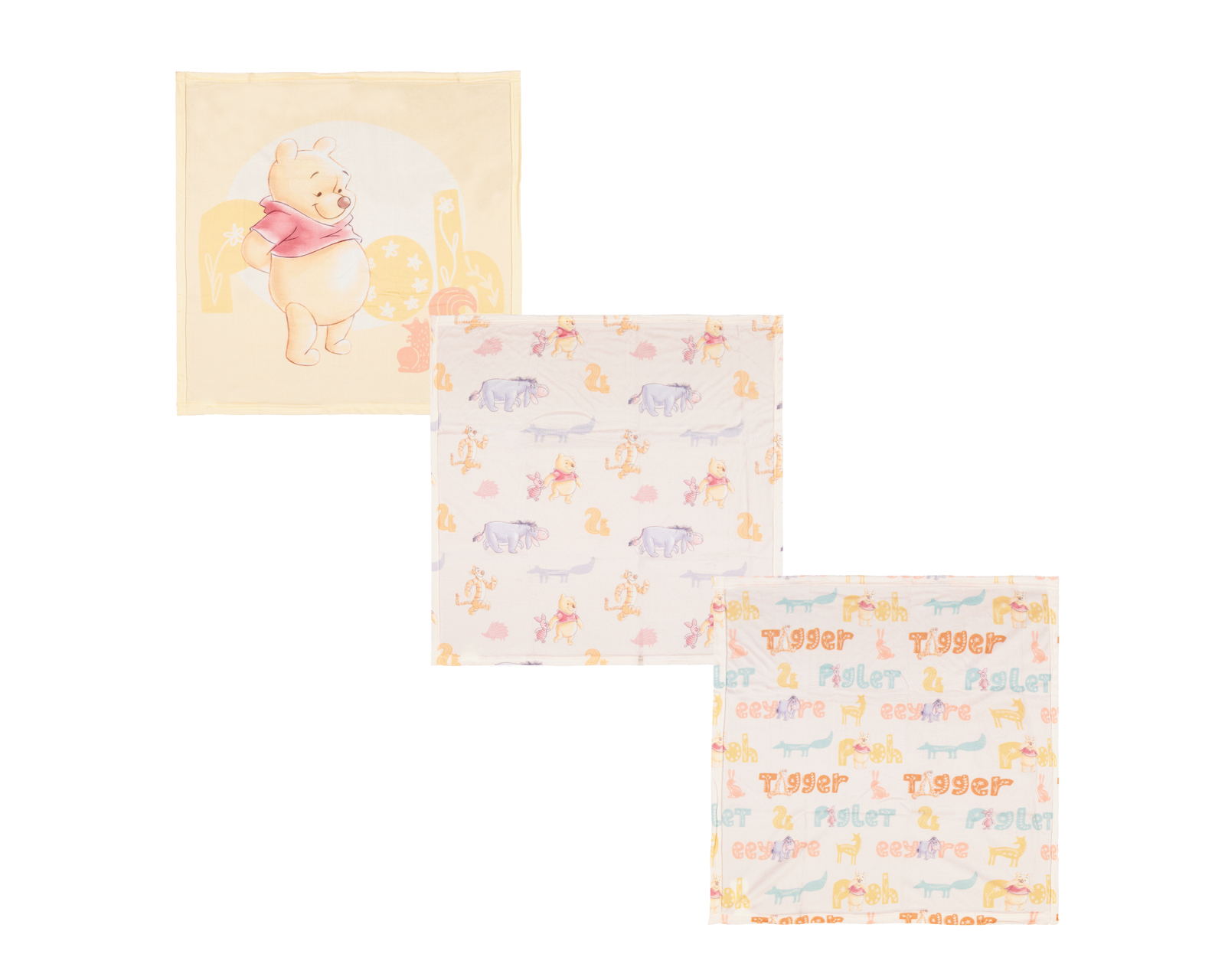 Set de Arrulladores Disney Winnie Pooh 3 piezas