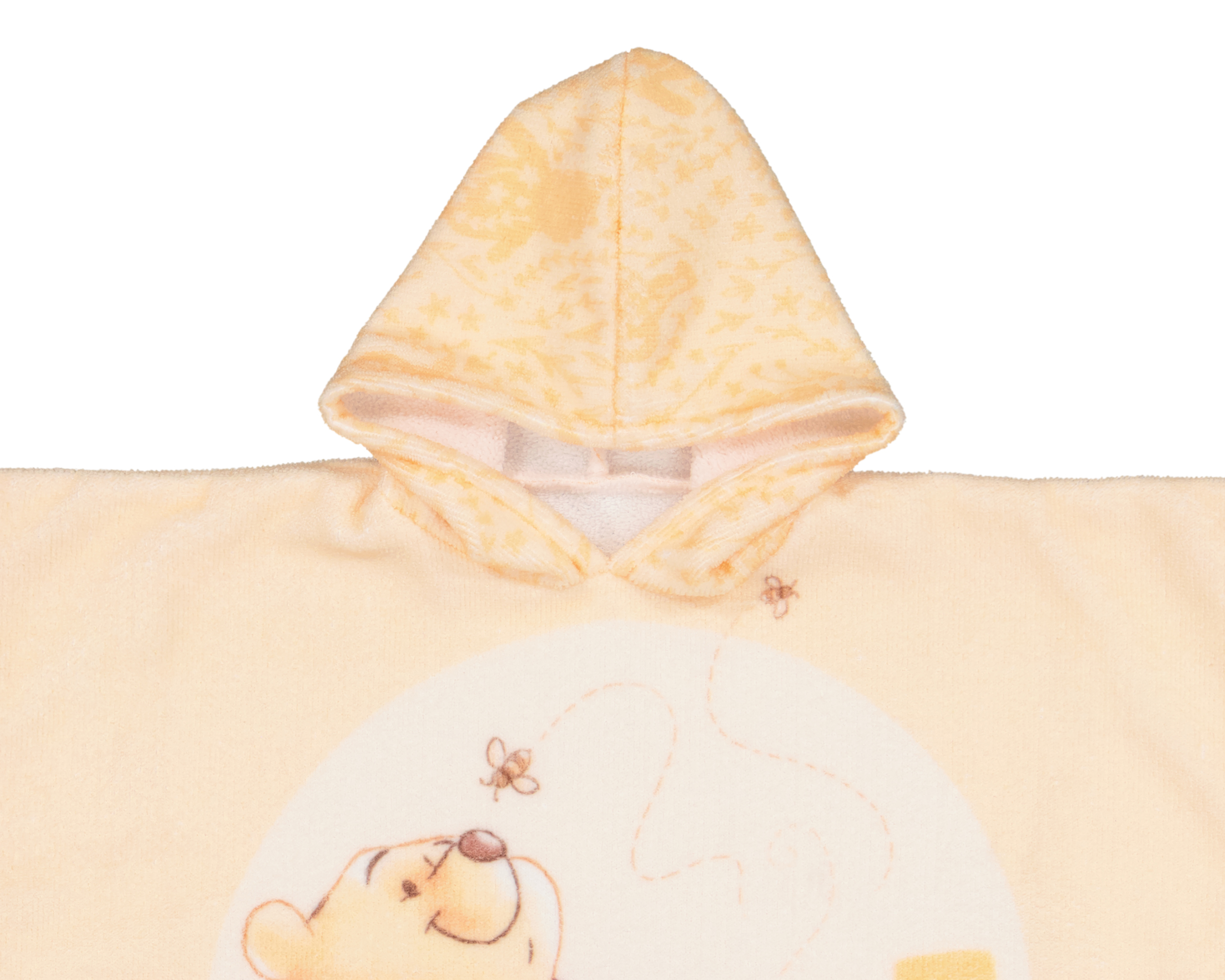 Foto 4 pulgar | Foto 3 | Toalla con Capucha para Bebé Niño Disney Winnie Pooh