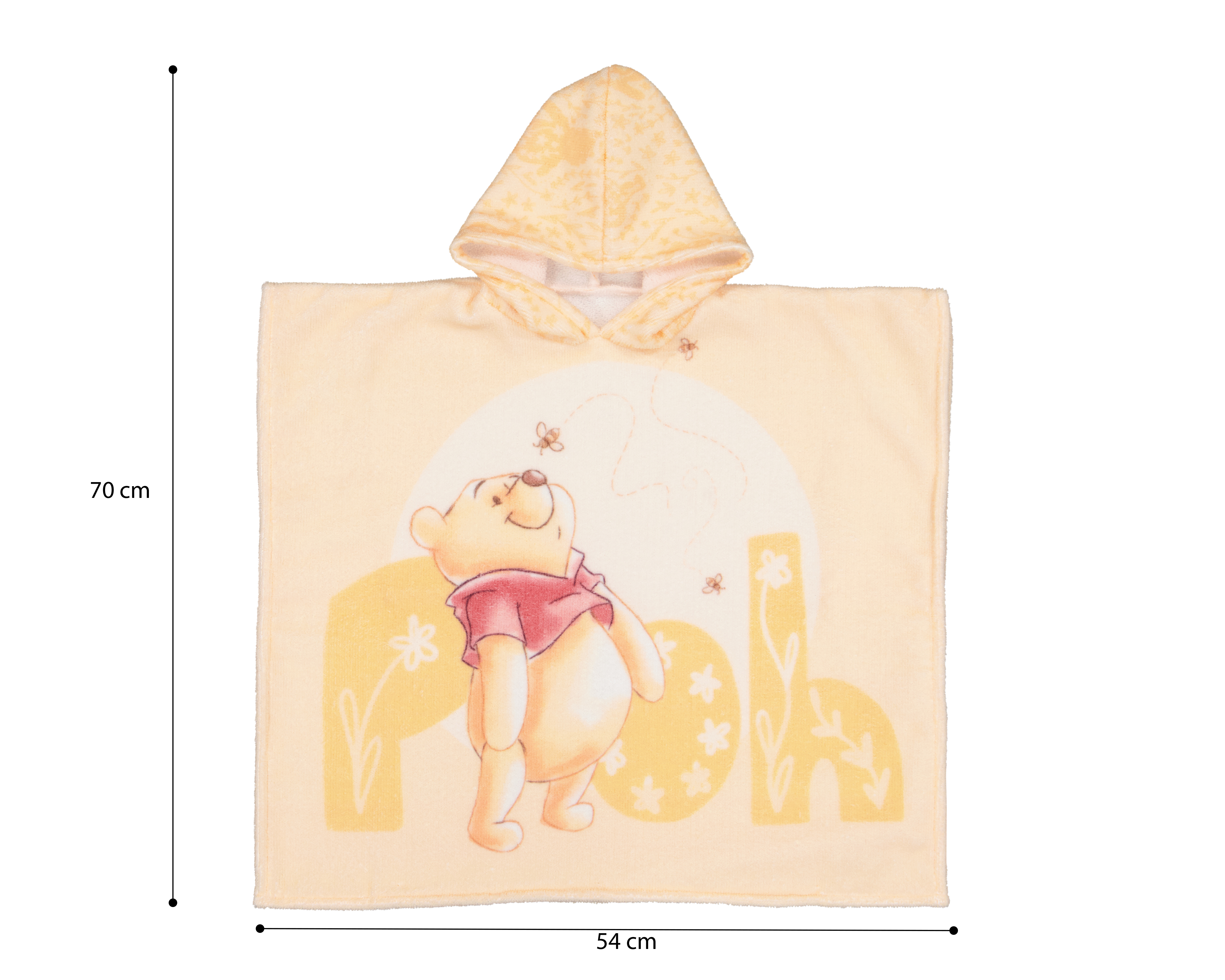 Foto 4 | Foto 4 | Toalla con Capucha para Bebé Niño Disney Winnie Pooh