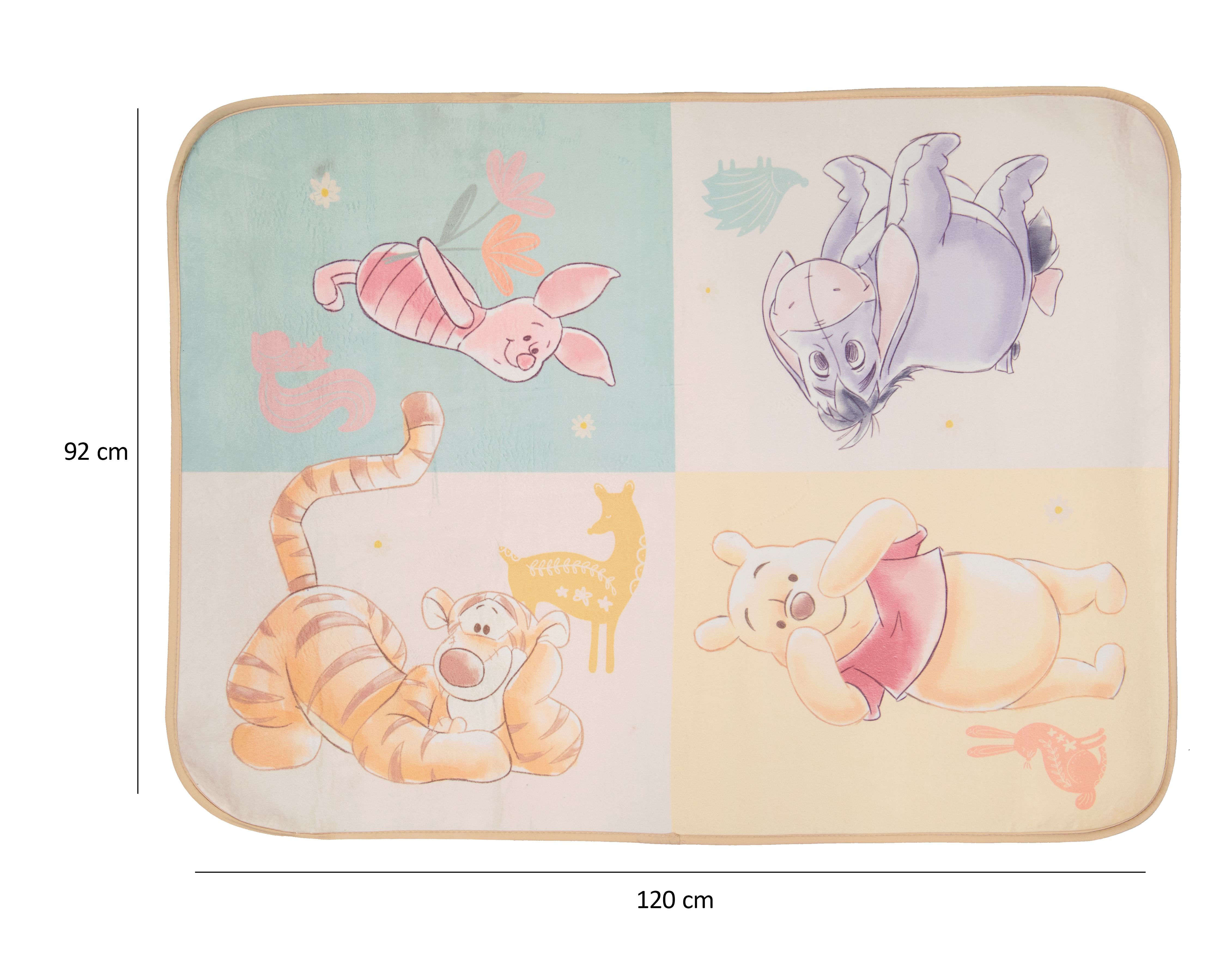 Foto 6 pulgar | Foto 5 | Tapete Decorativo Winnie Pooh 120 x 92 cm