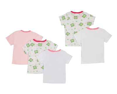 Foto 2 | Foto 2 | Camiseta Interior Baby Colors para Bebé Niña 5 Piezas
