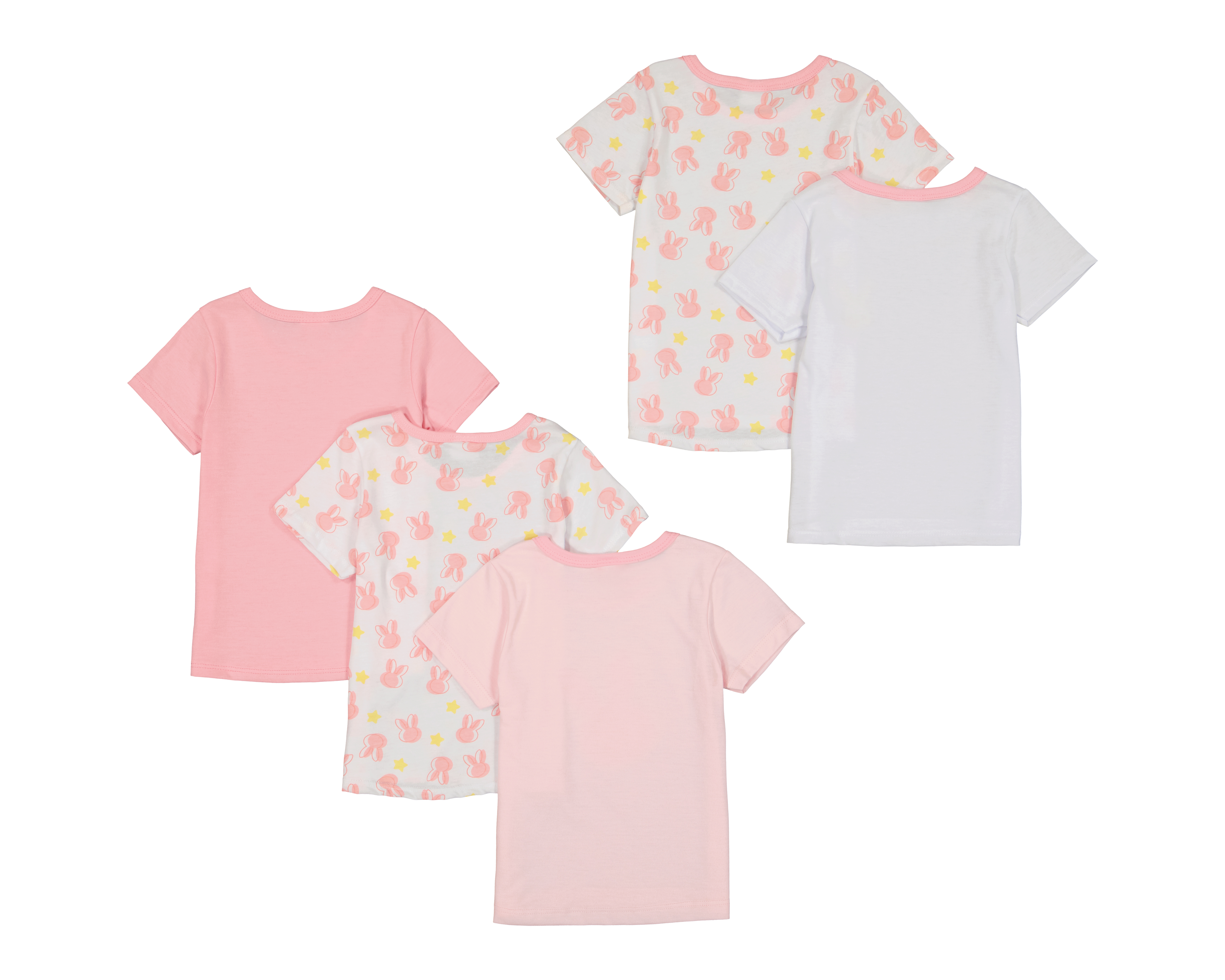 Foto 3 pulgar | Foto 2 | Camiseta Interior Baby Colors para Bebé Niña 5 Piezas