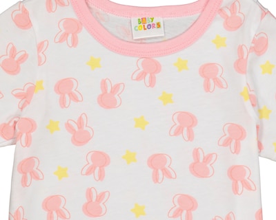 Foto 3 | Foto 3 | Camiseta Interior Baby Colors para Bebé Niña 5 Piezas