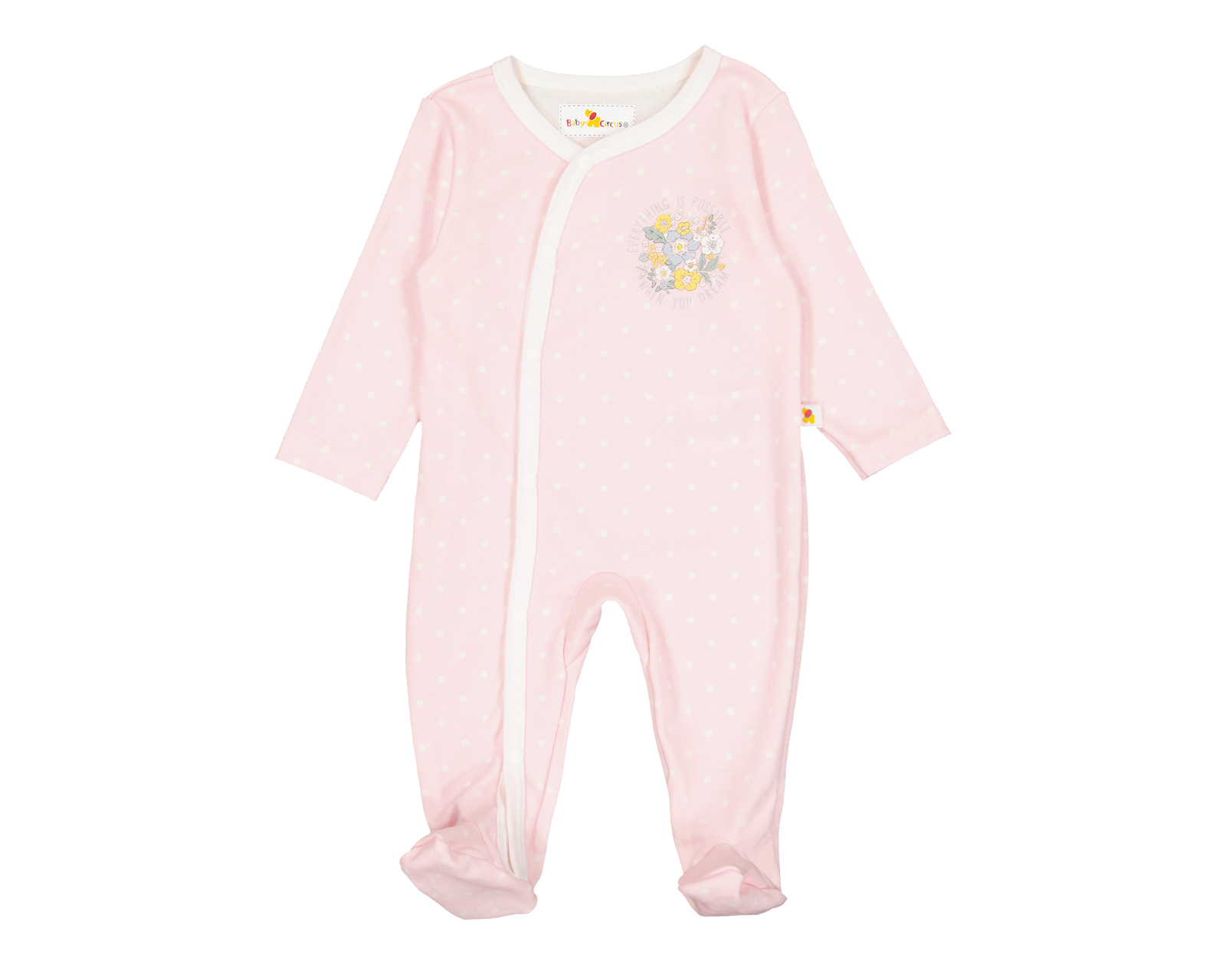 Mameluco para Bebé Niña Baby Circus con Estampado