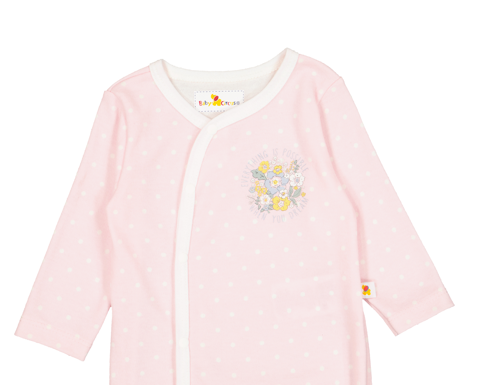 Foto 4 pulgar | Foto 3 | Mameluco para Bebé Niña Baby Circus con Estampado