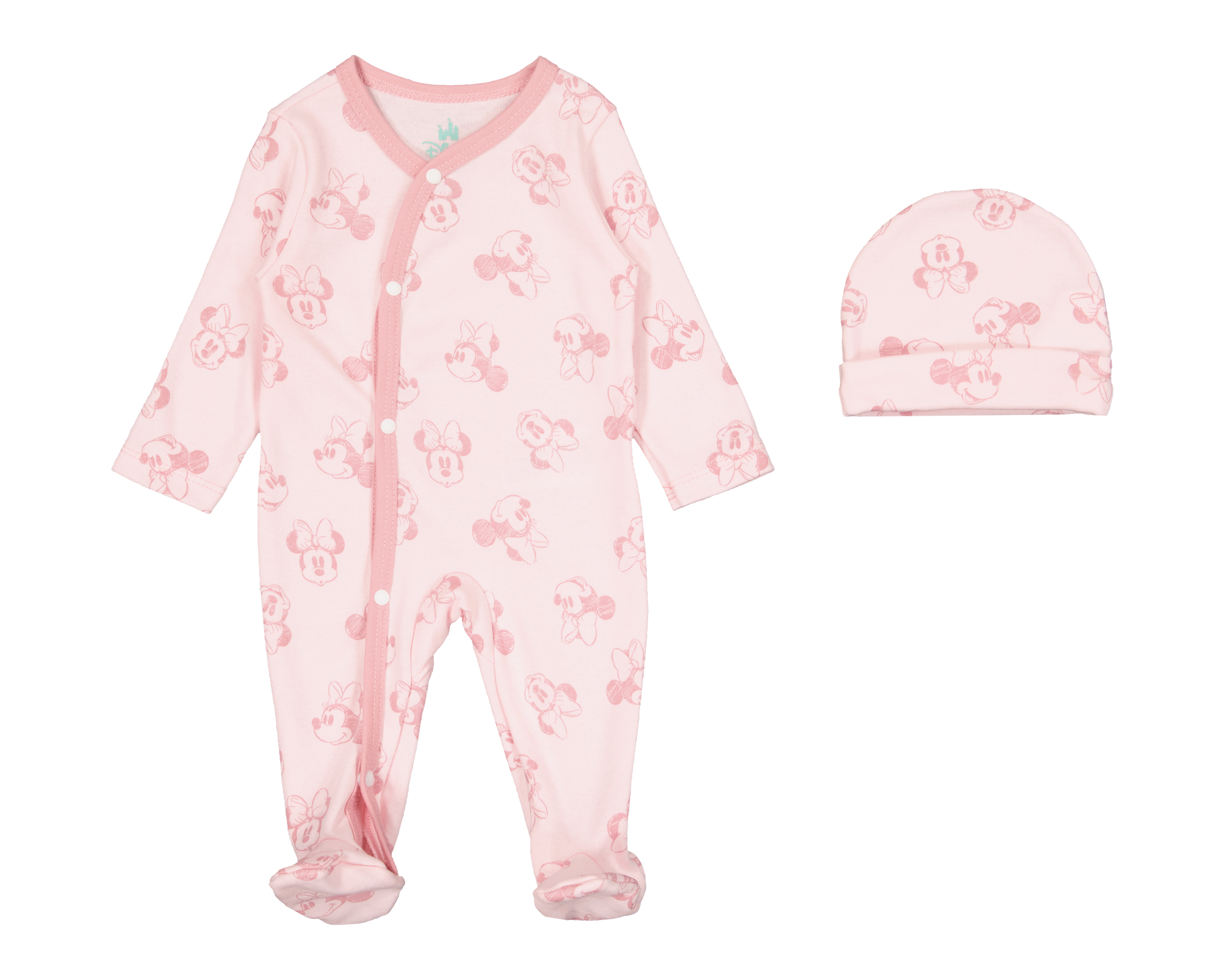 Foto 1 | Foto 1 | Mameluco para Bebé Niña Disney Minnie Mouse con Gorro