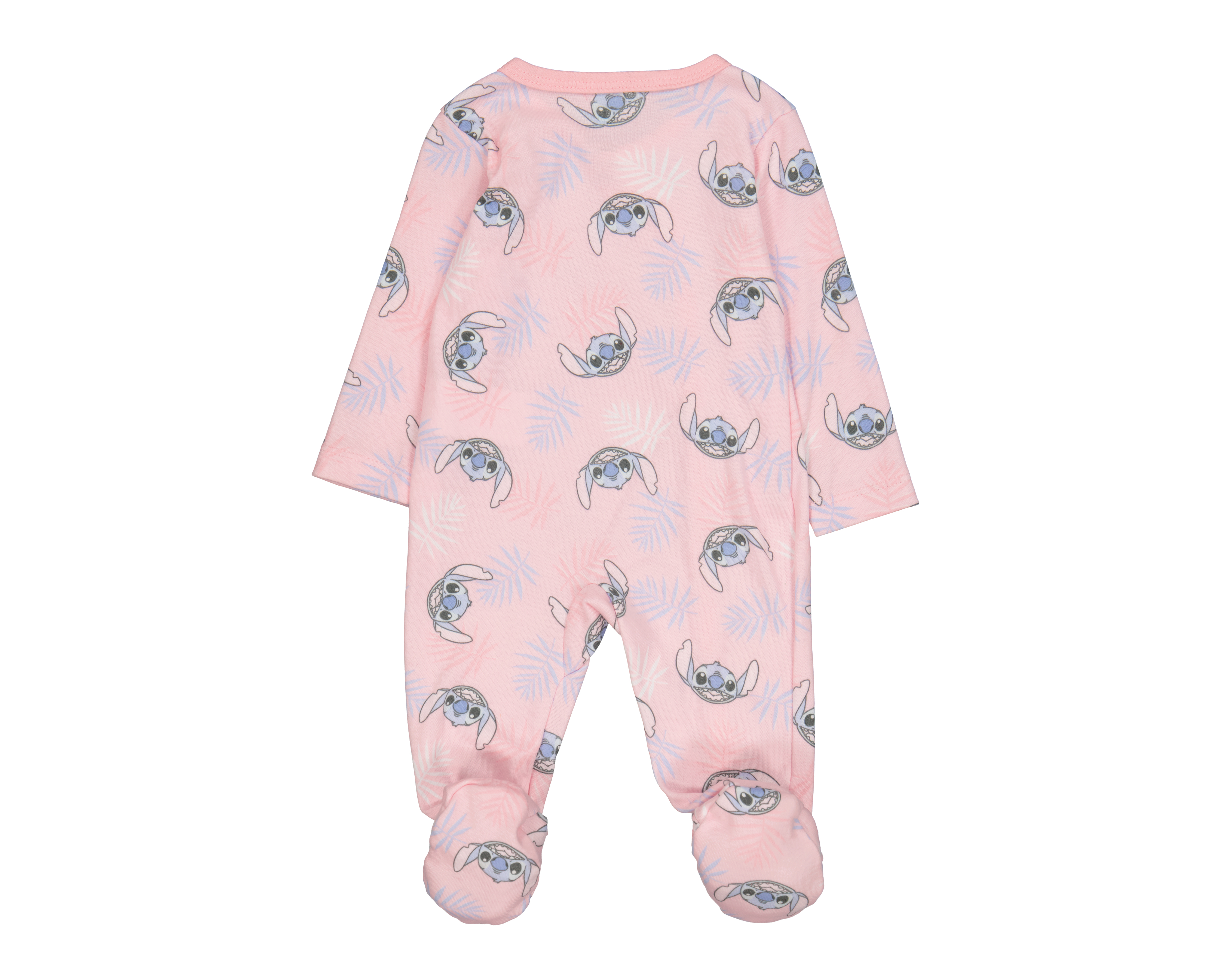 Foto 3 pulgar | Foto 2 | Mameluco para Bebé Niña Disney Stitch Manga Larga