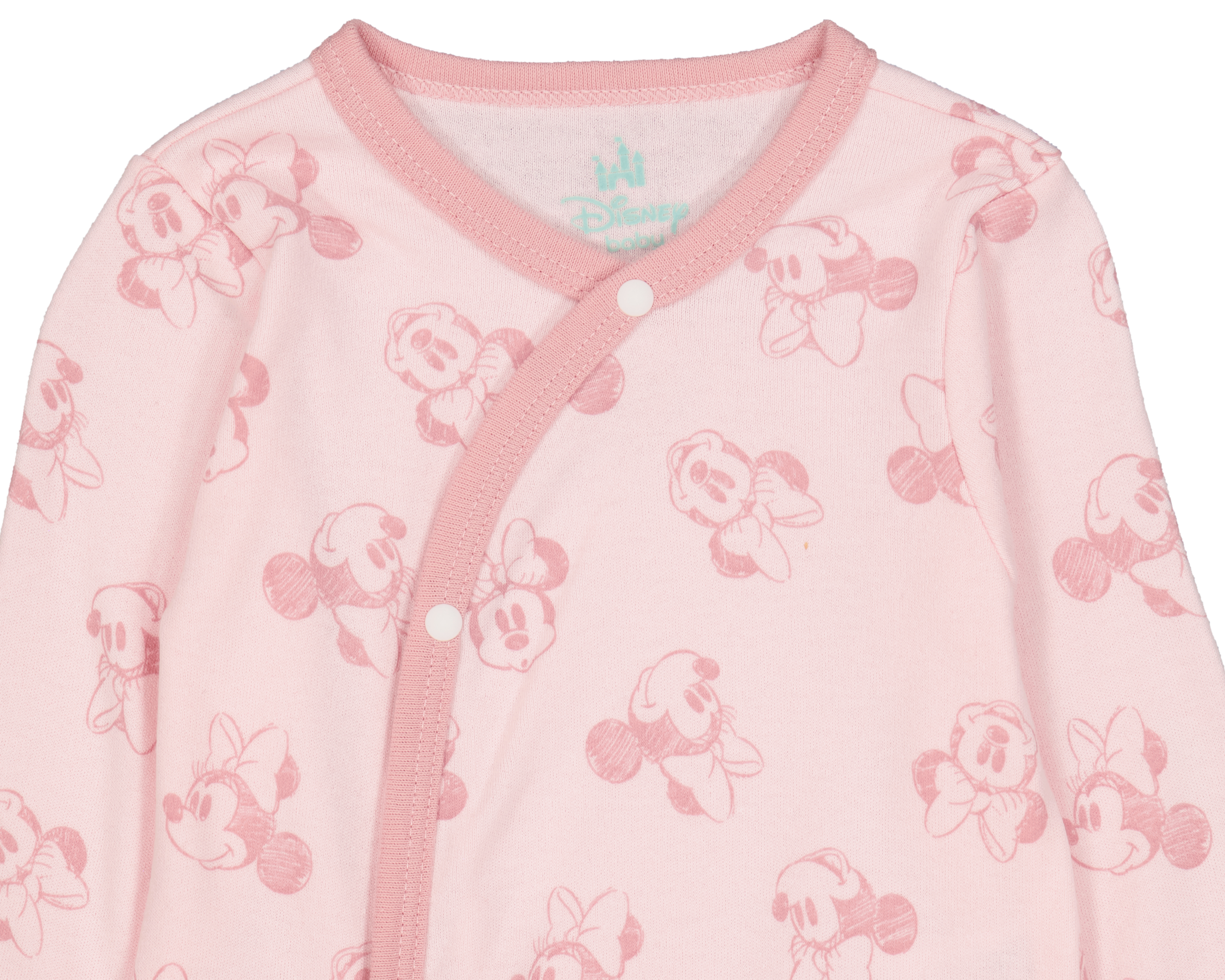 Foto 4 pulgar | Foto 3 | Mameluco para Bebé Niña Disney con Gorro y Guantes