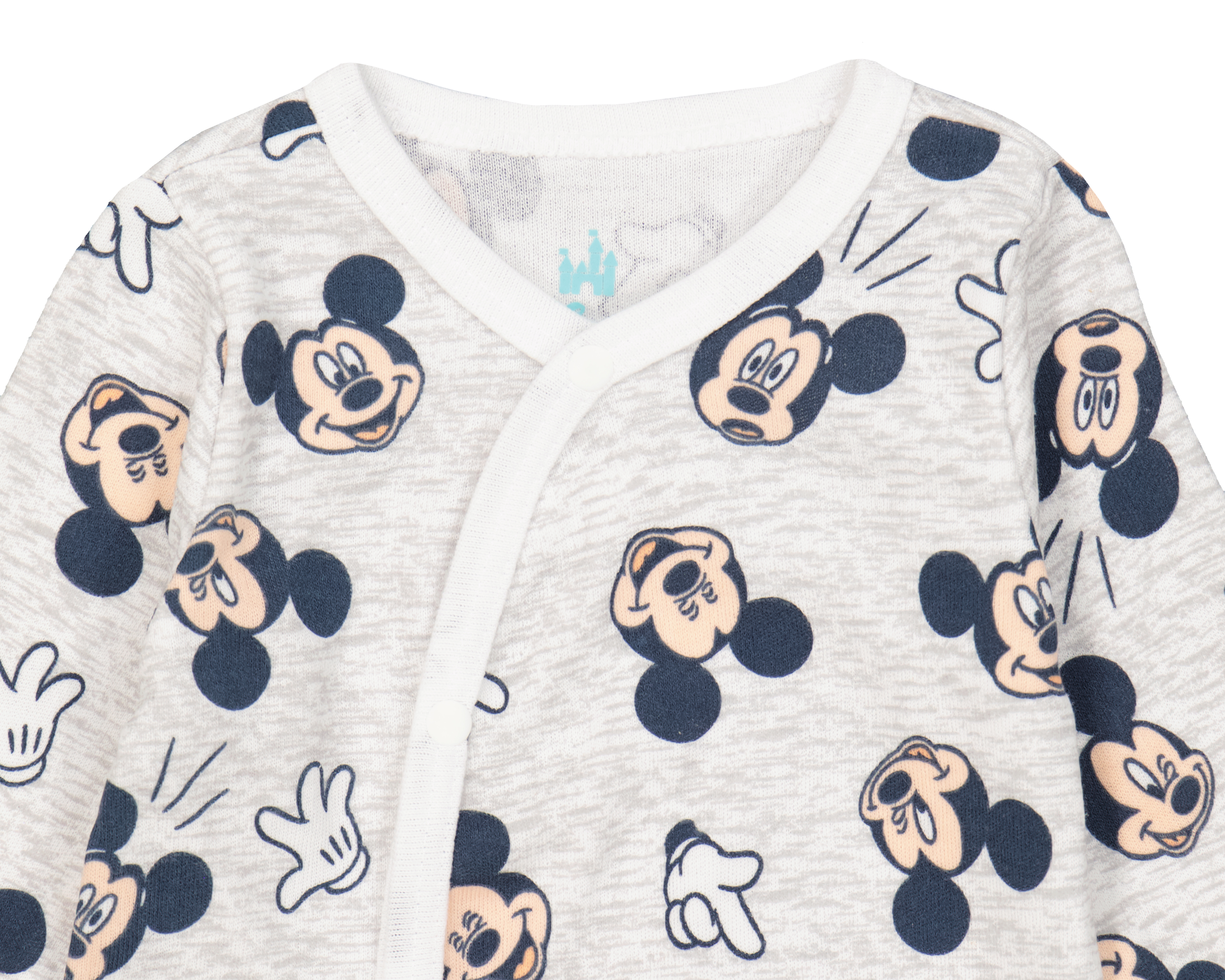 Foto 4 pulgar | Foto 3 | Mameluco para Bebé Niño Disney Mickey Mouse