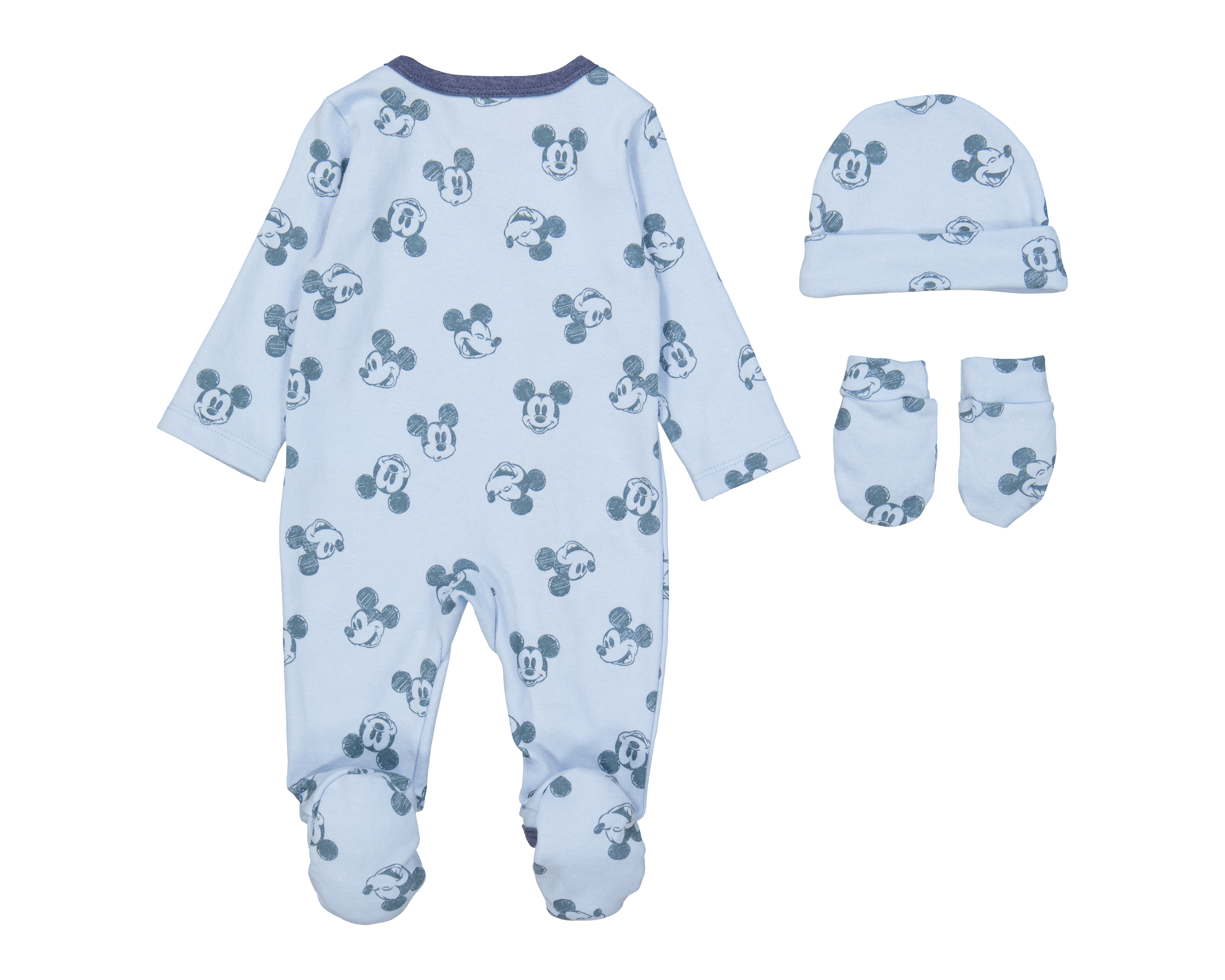 Foto 3 pulgar | Foto 2 | Mameluco para Bebé Niño Disney Mickey Mouse 3 con Accesorios