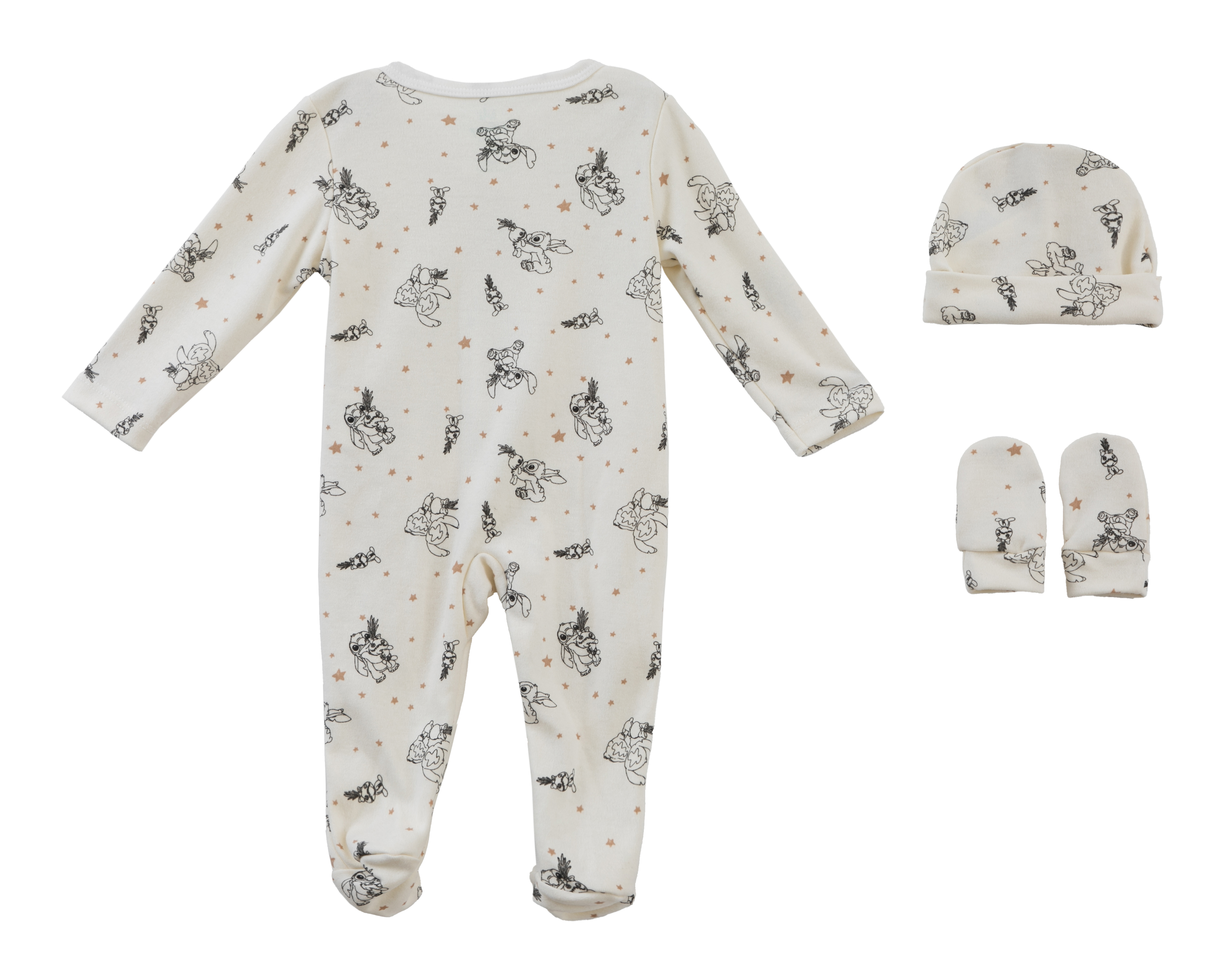 Foto 3 pulgar | Foto 2 | Conjunto para Bebé Niño Disney Lilo & Stitch 3 Piezas