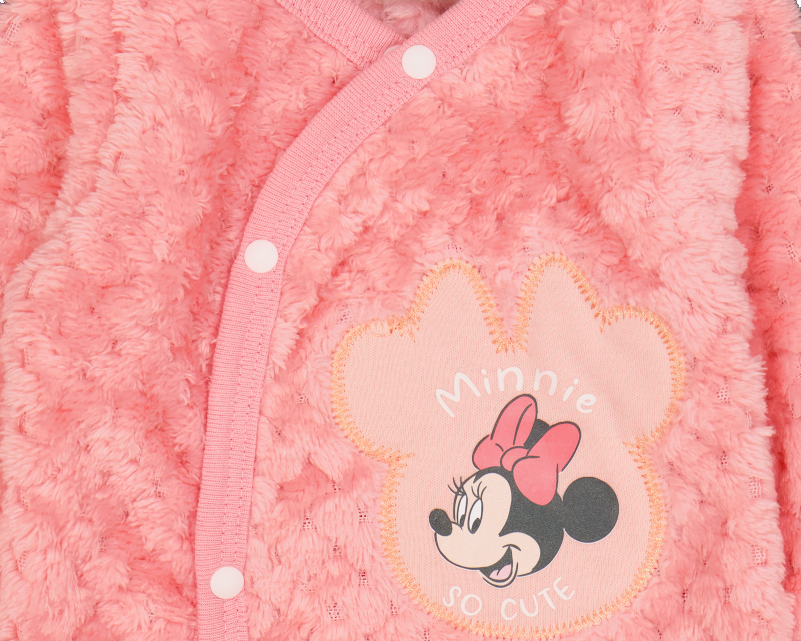 Foto 4 pulgar | Foto 3 | Mameluco para Bebé Niña Disney Minnie Mouse Manga Larga