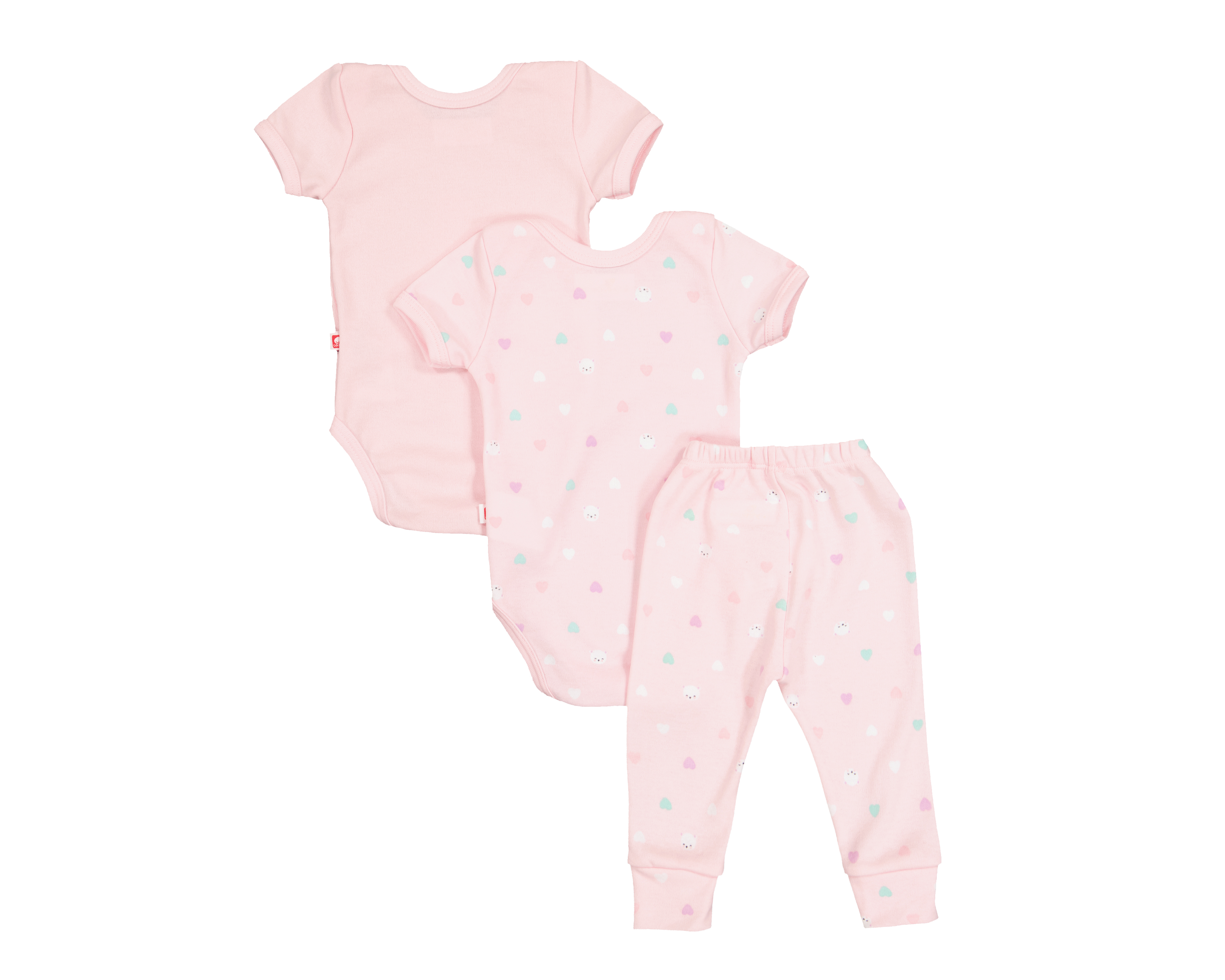 Foto 3 pulgar | Foto 2 | Conjunto para Bebé Niña Baby Circus 3 Piezas