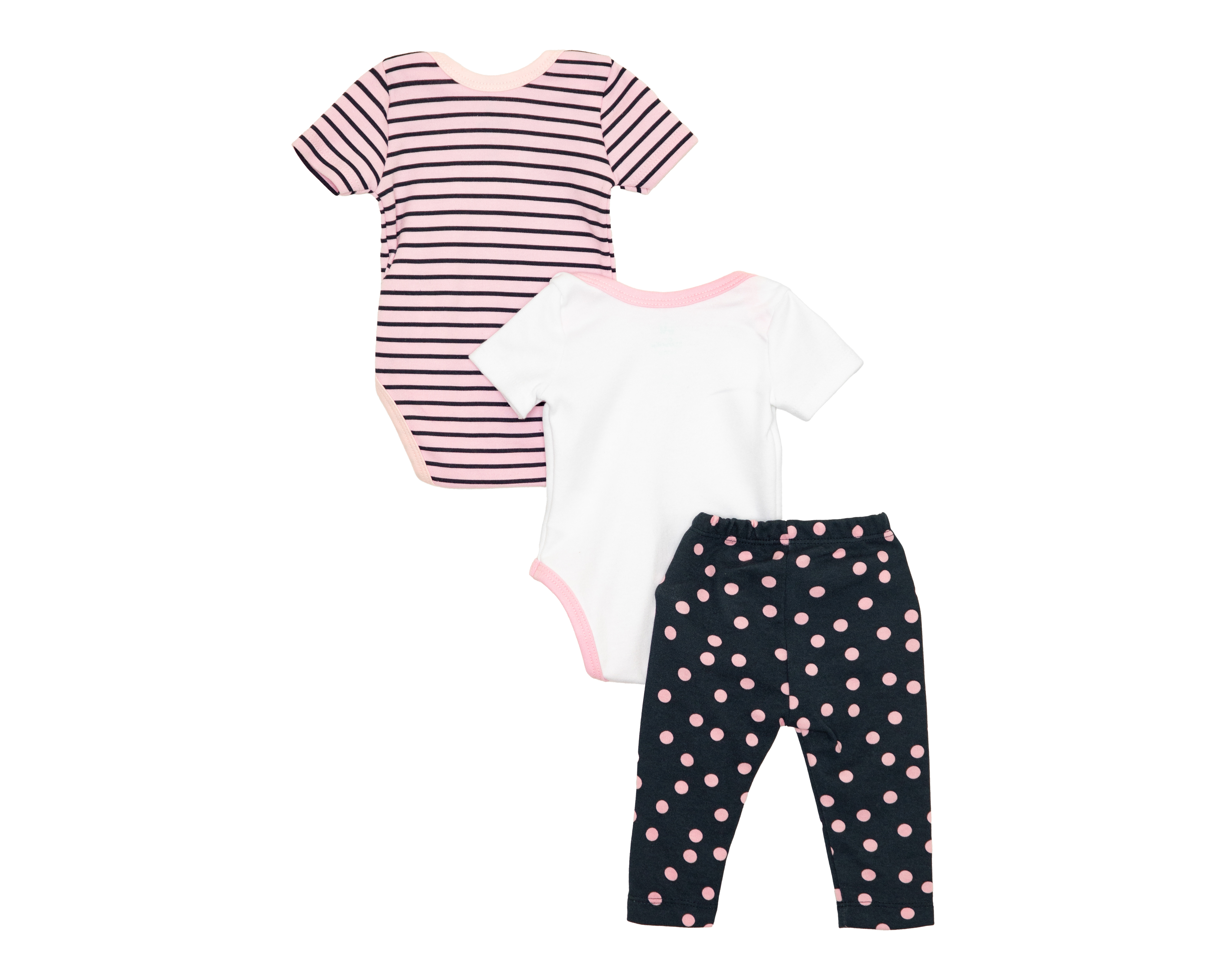 Foto 3 pulgar | Foto 2 | Conjunto para Bebé Niña Disney Minnie Mouse 3 Piezas