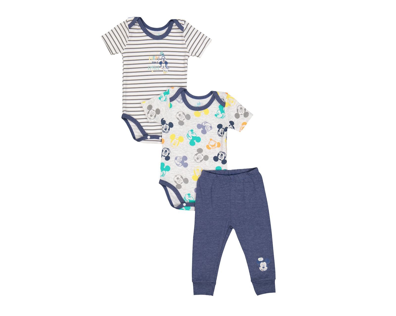 Foto 2 pulgar | Foto 1 | Conjunto para Bebé Niño Disney 3 Piezas
