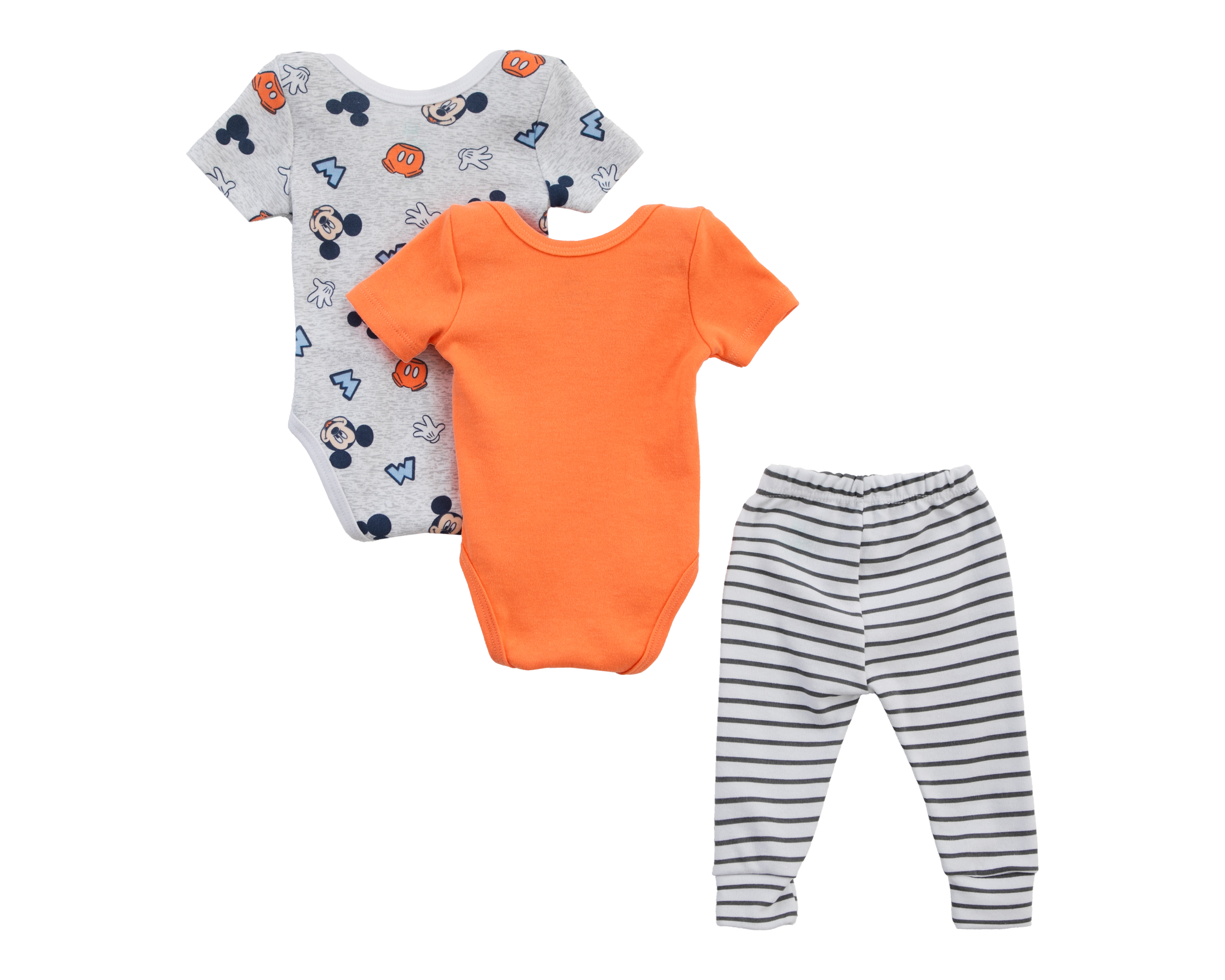 Foto 3 pulgar | Foto 2 | Conjunto para Bebé Niño Disney Mickey Mouse 3 Piezas