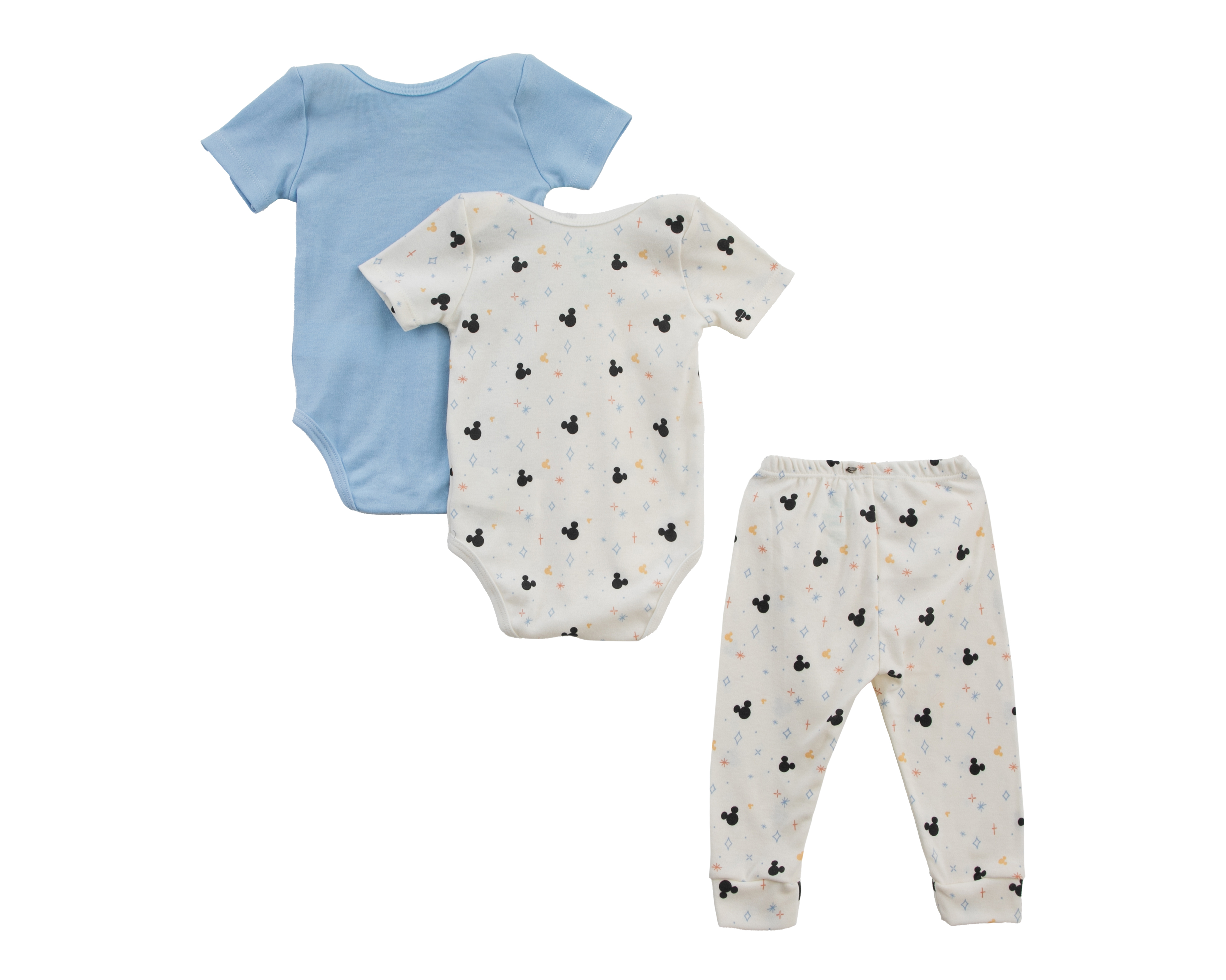 Foto 3 pulgar | Foto 2 | Conjunto para Bebé Niño Disney Mickey Mouse 3 Piezas