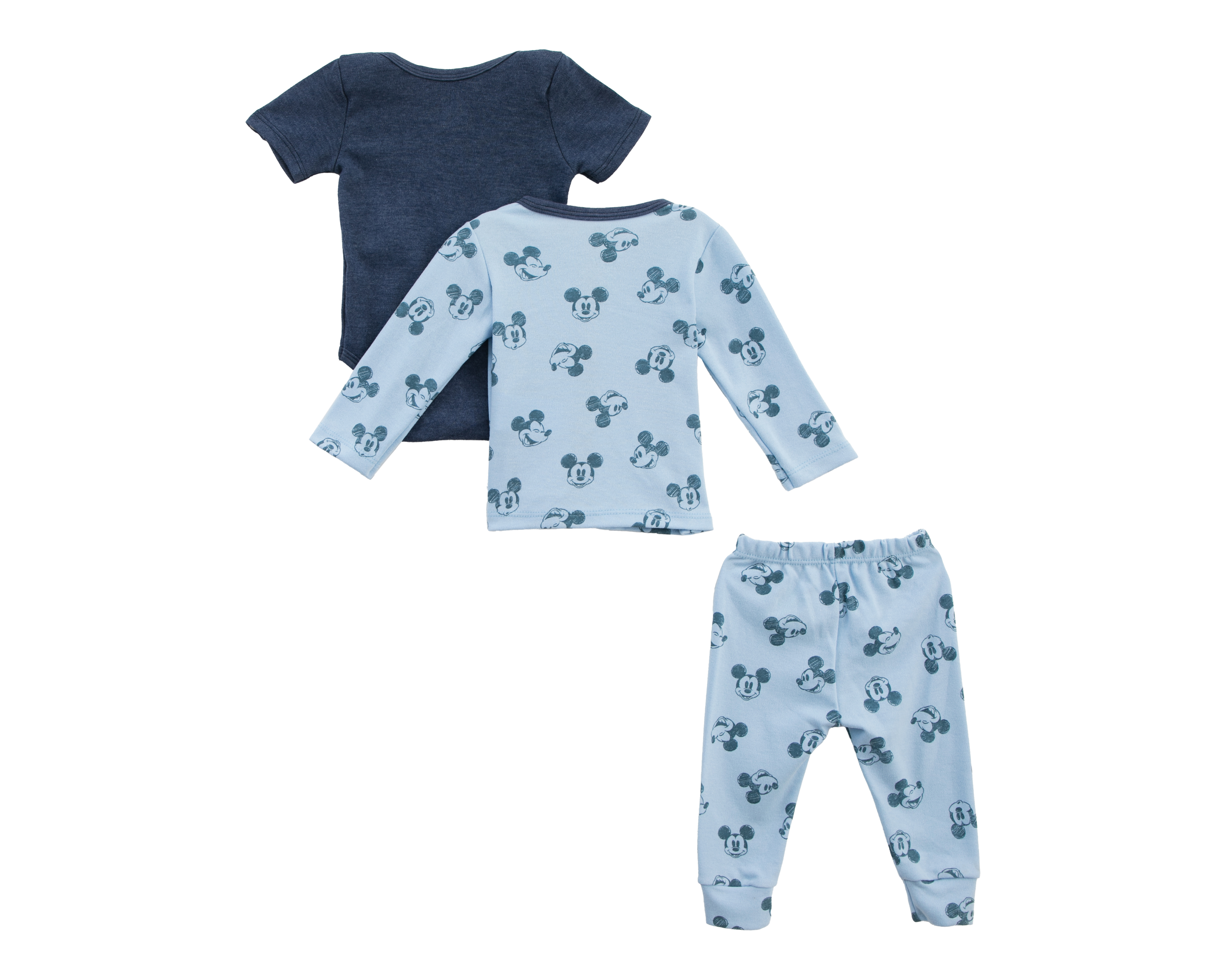 Foto 3 pulgar | Foto 2 | Conjunto para Bebé Niño Disney Mickey Mouse 3 Piezas