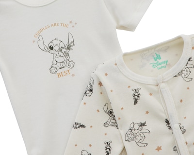Foto 4 | Foto 4 | Conjunto para Bebé Niño Disney Baby 3 Piezas