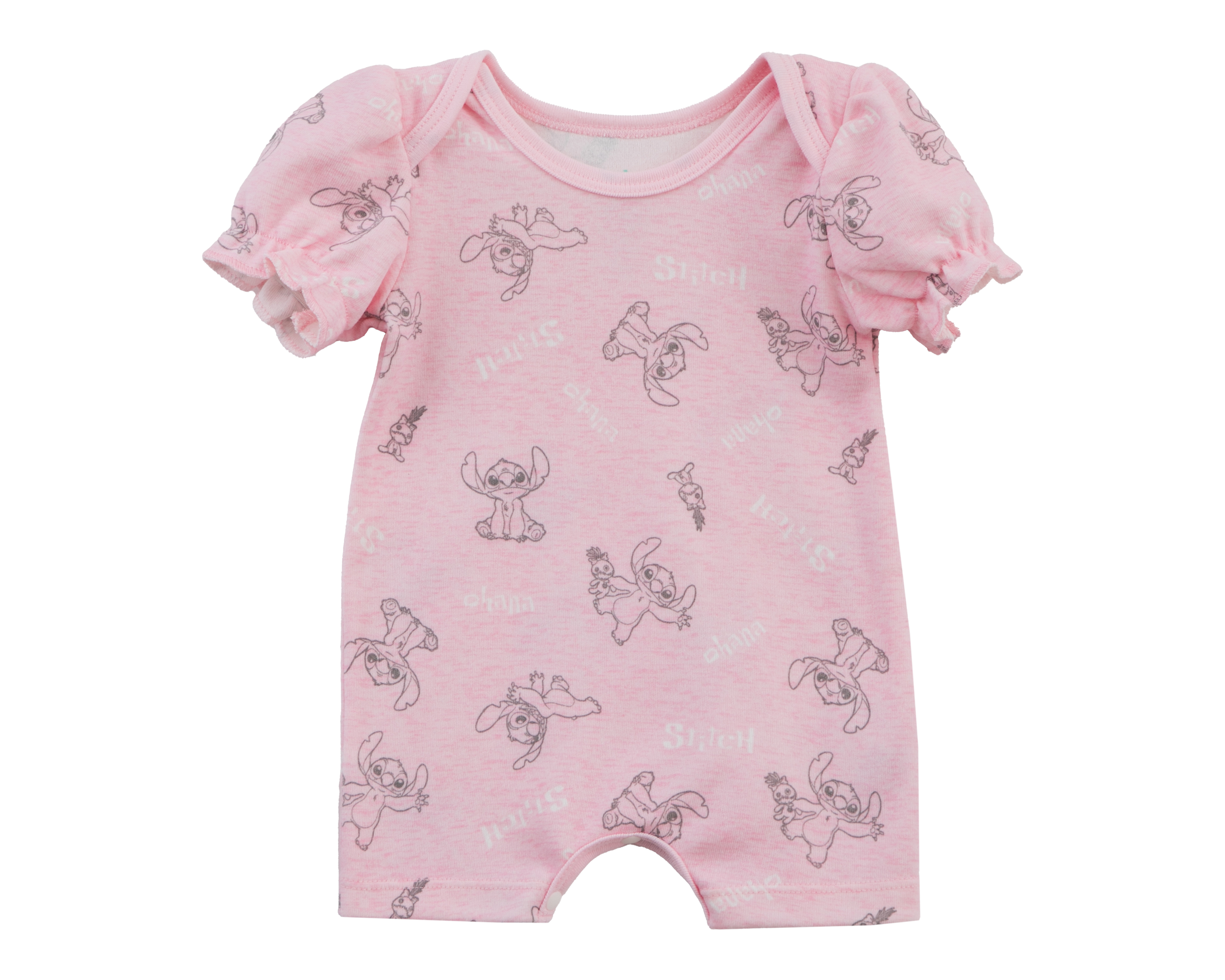 Foto 2 pulgar | Foto 1 | Pañalero para Bebé Niña Lilo & Stitch Rosa
