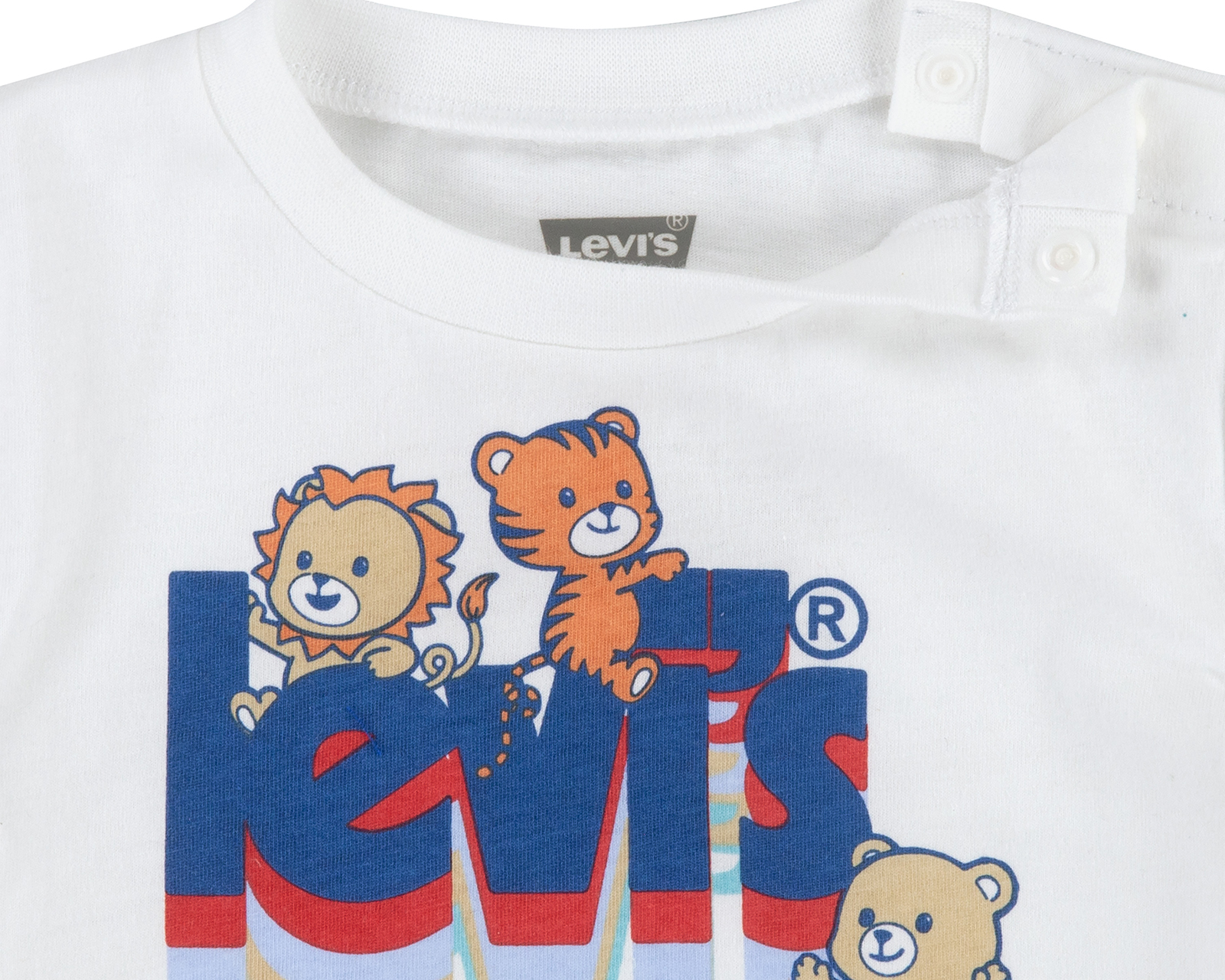 Foto 4 pulgar | Foto 3 | Playera para Bebé Niño Levi's Estampada