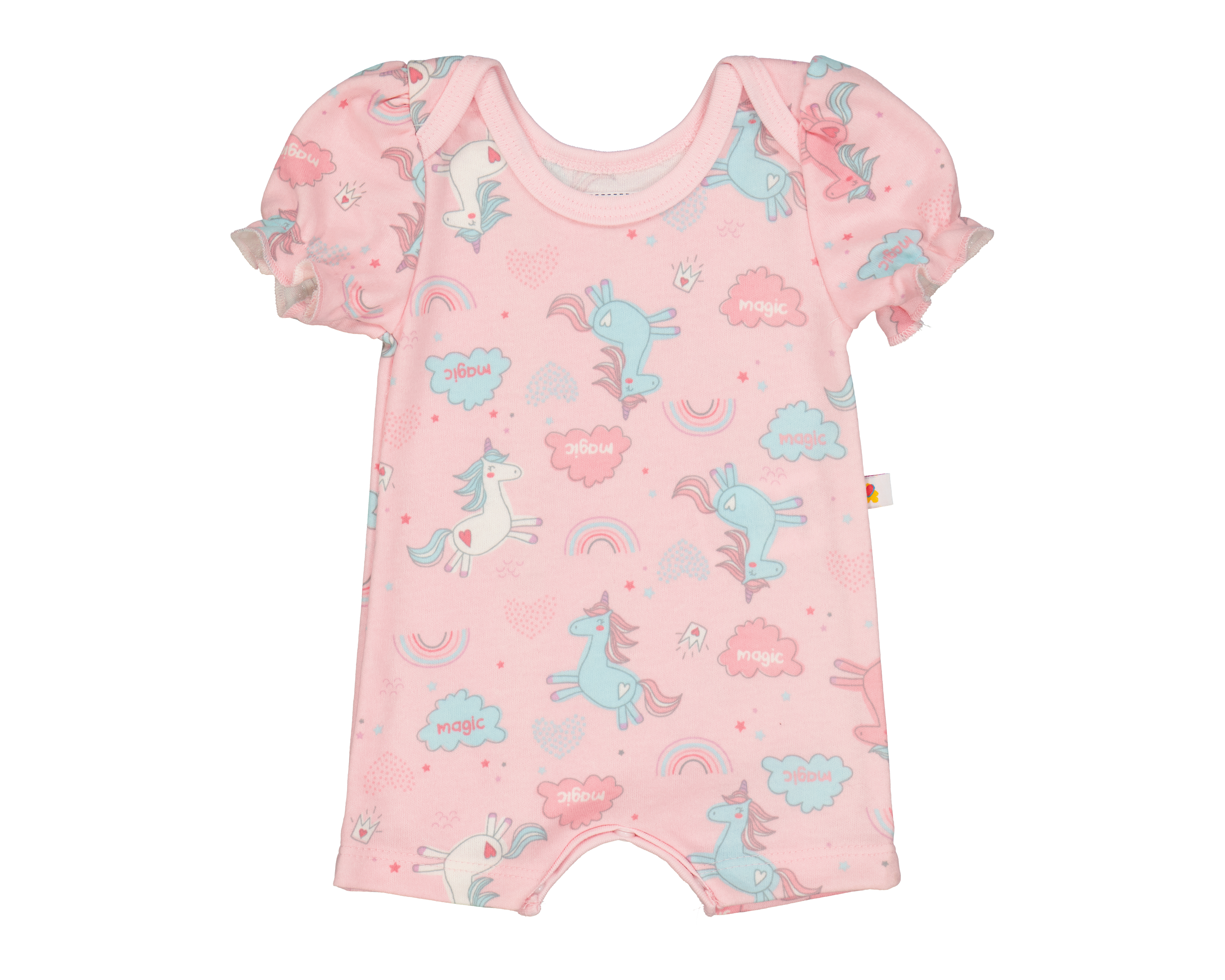 Pañalero para Bebé Niña Baby Circus Manga Corta