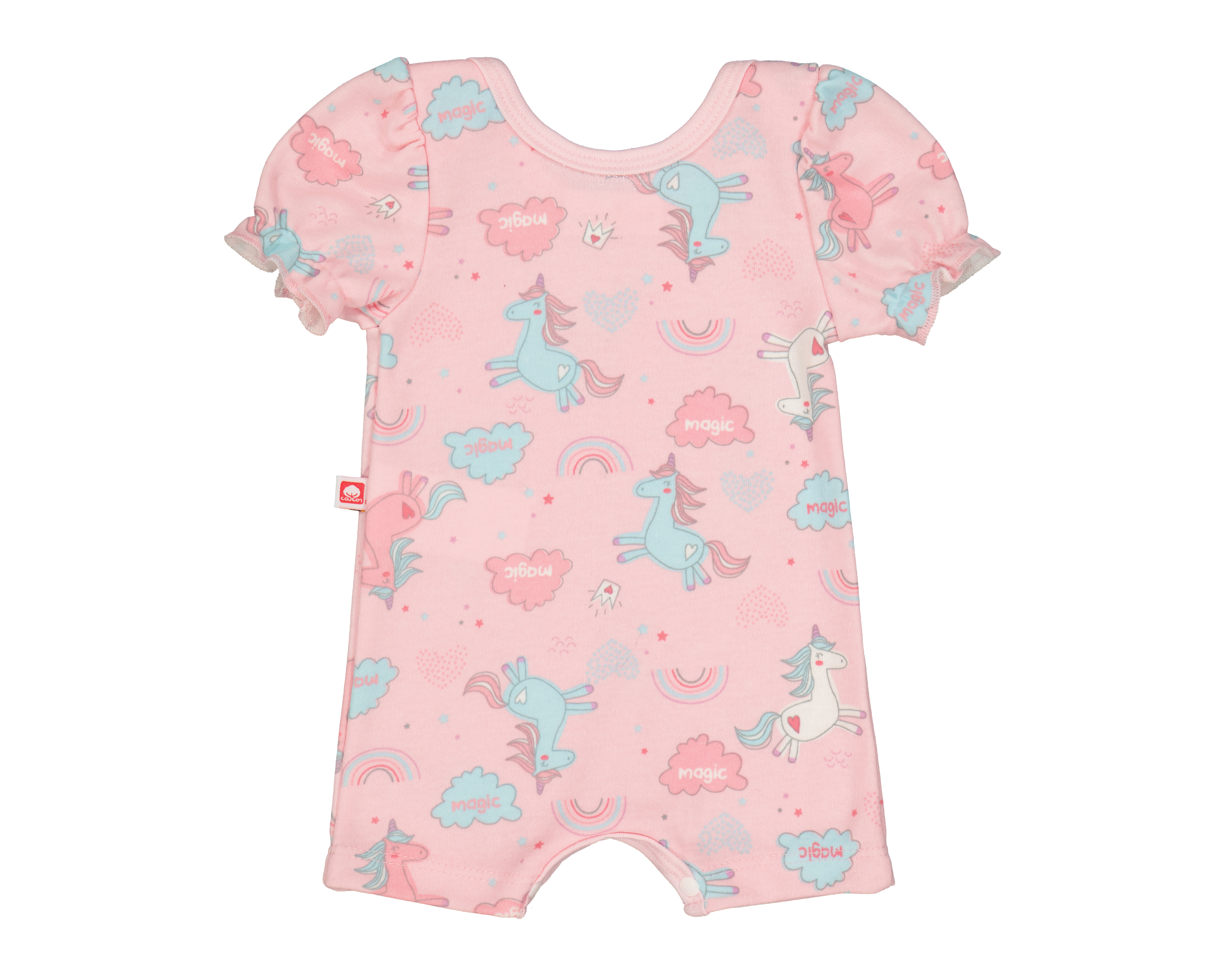 Foto 3 pulgar | Foto 2 | Pañalero para Bebé Niña Baby Circus Manga Corta