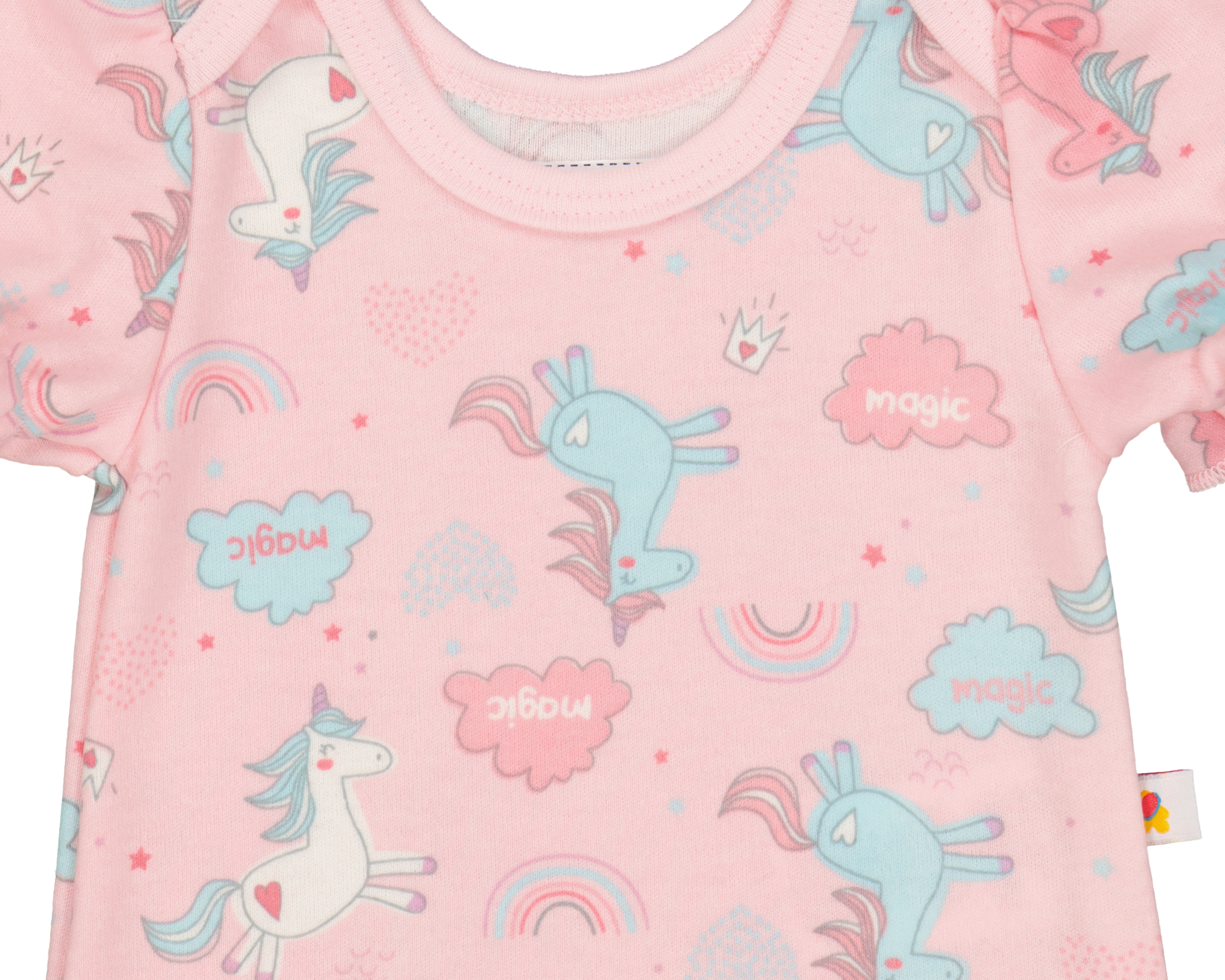 Foto 4 pulgar | Foto 3 | Pañalero para Bebé Niña Baby Circus Manga Corta