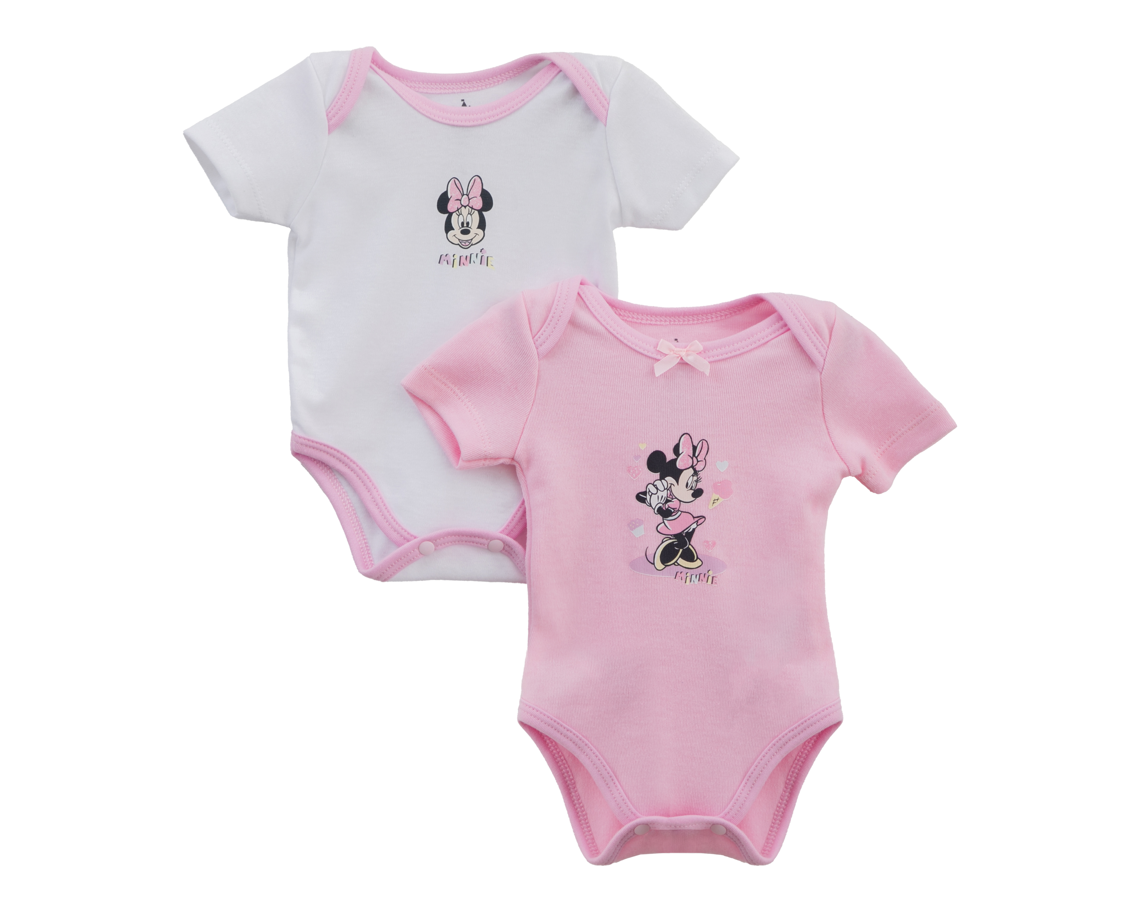 Foto 2 pulgar | Foto 1 | Pañalero para Bebé Niña Disney Minnie Mouse 2 Piezas